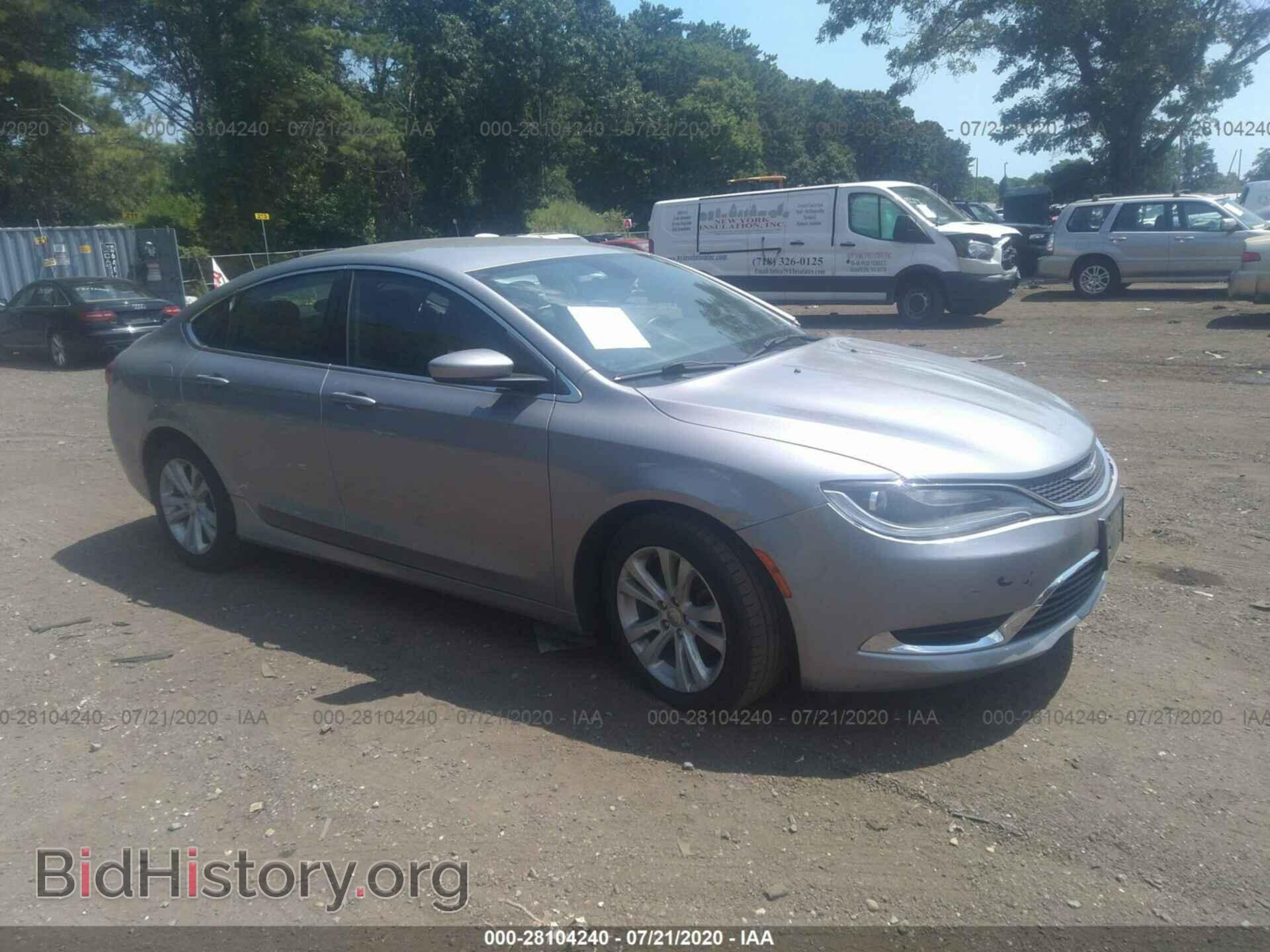 Фотография 1C3CCCAB4FN696061 - CHRYSLER 200 2015