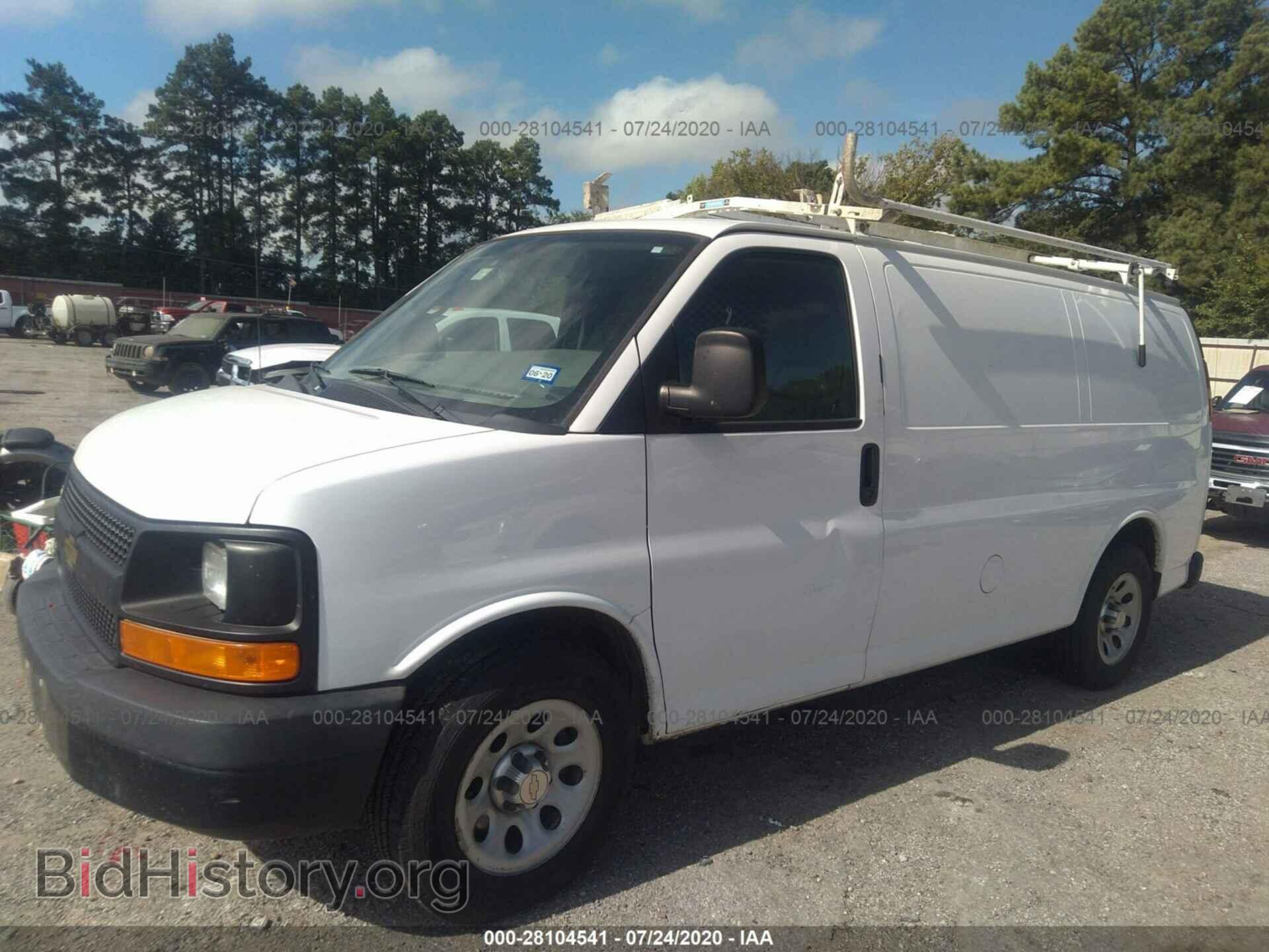 2013 CHEVROLET EXPRESS CARGO VAN - VIN: 1GCSGAFX1D1175615 - Фото 6