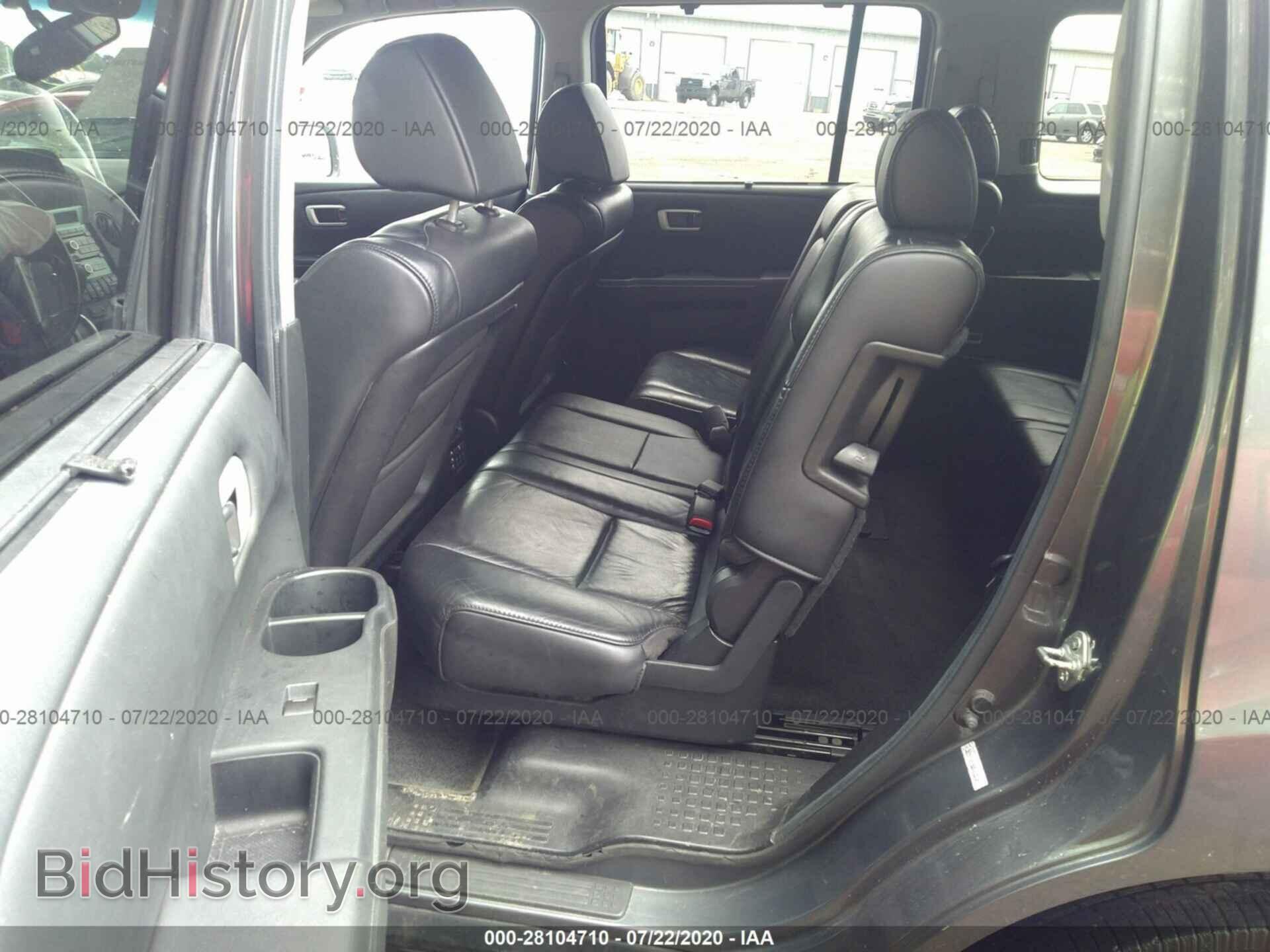 2011 HONDA PILOT - VIN: 5FNYF4H96BB105108 - Фото 8