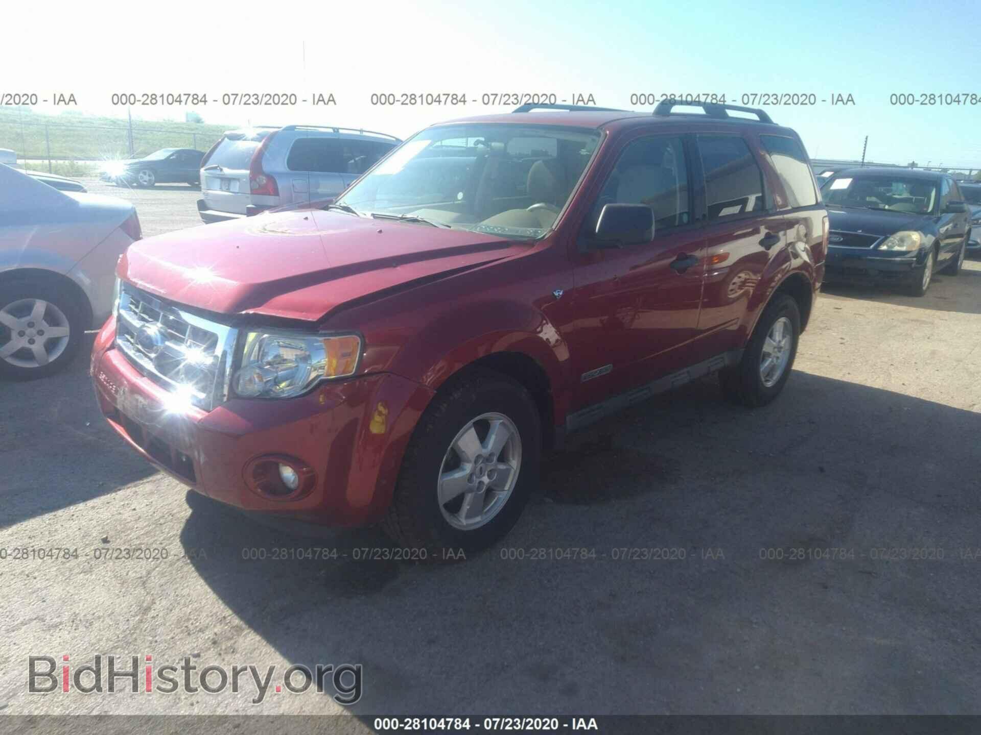 2008 FORD ESCAPE - VIN: 1FMCU03108KE09973 - Photo 2