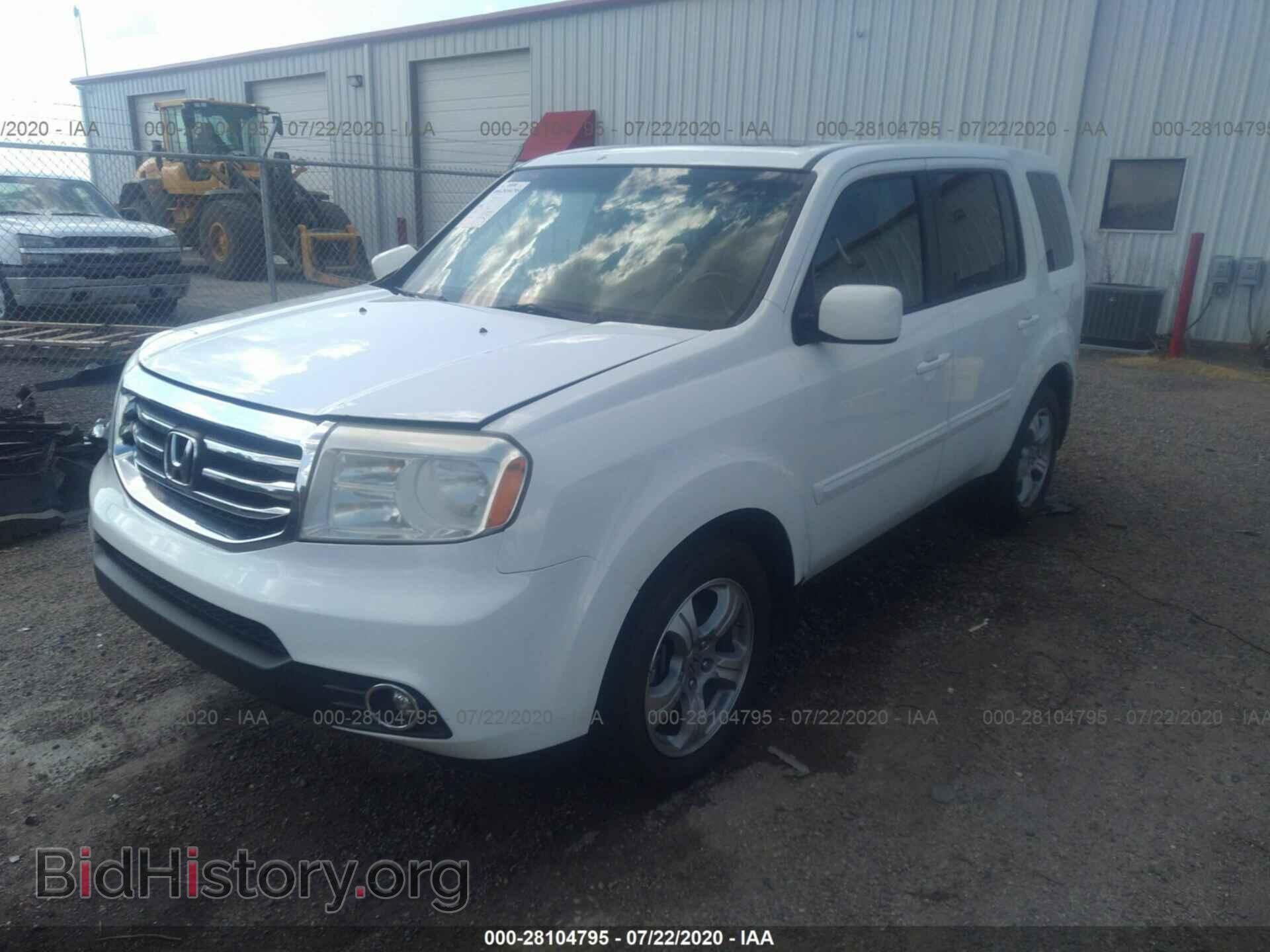2013 HONDA PILOT - VIN: 5FNYF4H54DB075963 - Фото 2