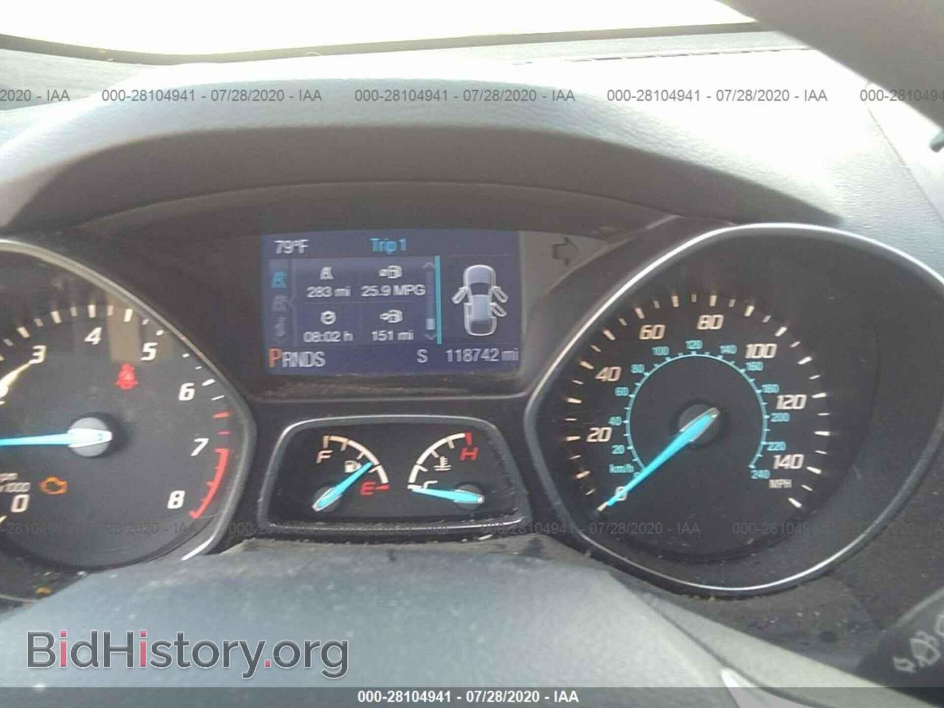 2014 FORD ESCAPE - VIN: 1FMCU9G96EUB42343 - Фото 7
