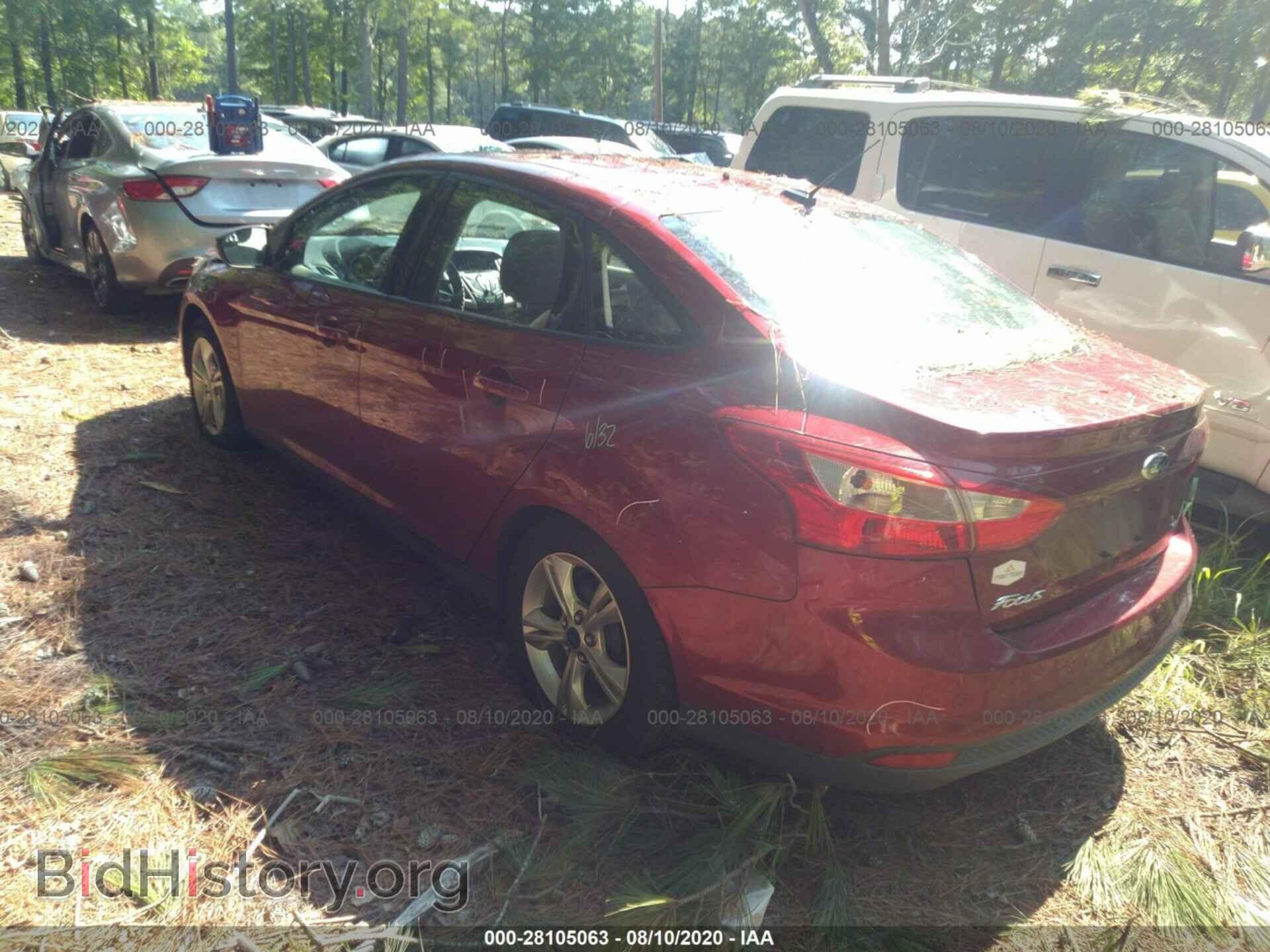 2014 FORD FOCUS - VIN: 1FADP3F2XEL114669 - Фото 3