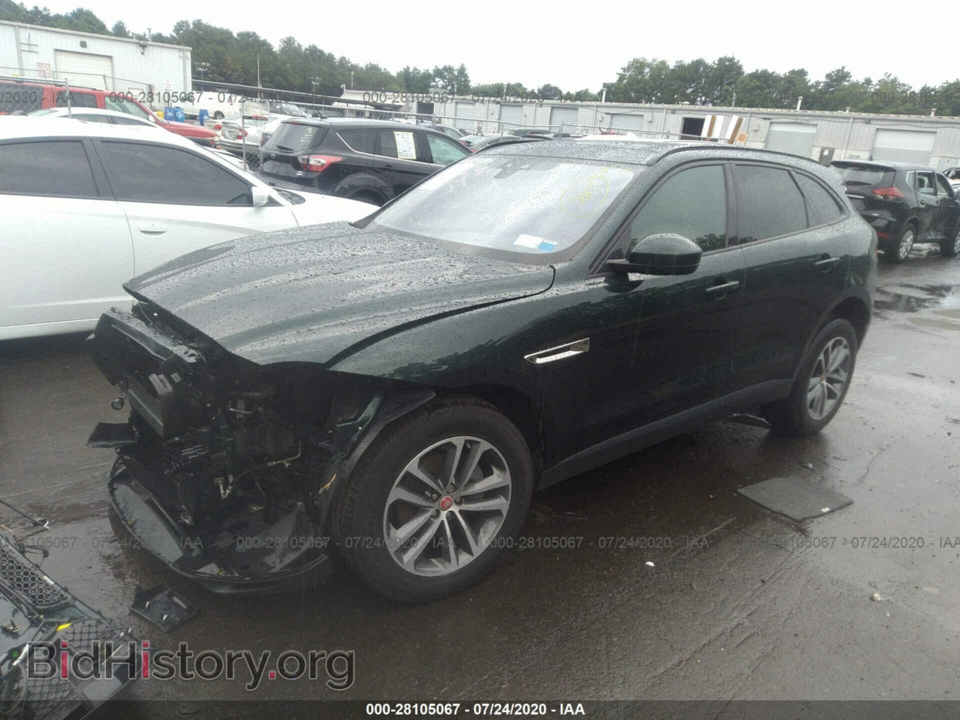 2018 JAGUAR F-PACE - VIN: SADCJ2FX7JA320815 - Фото 2