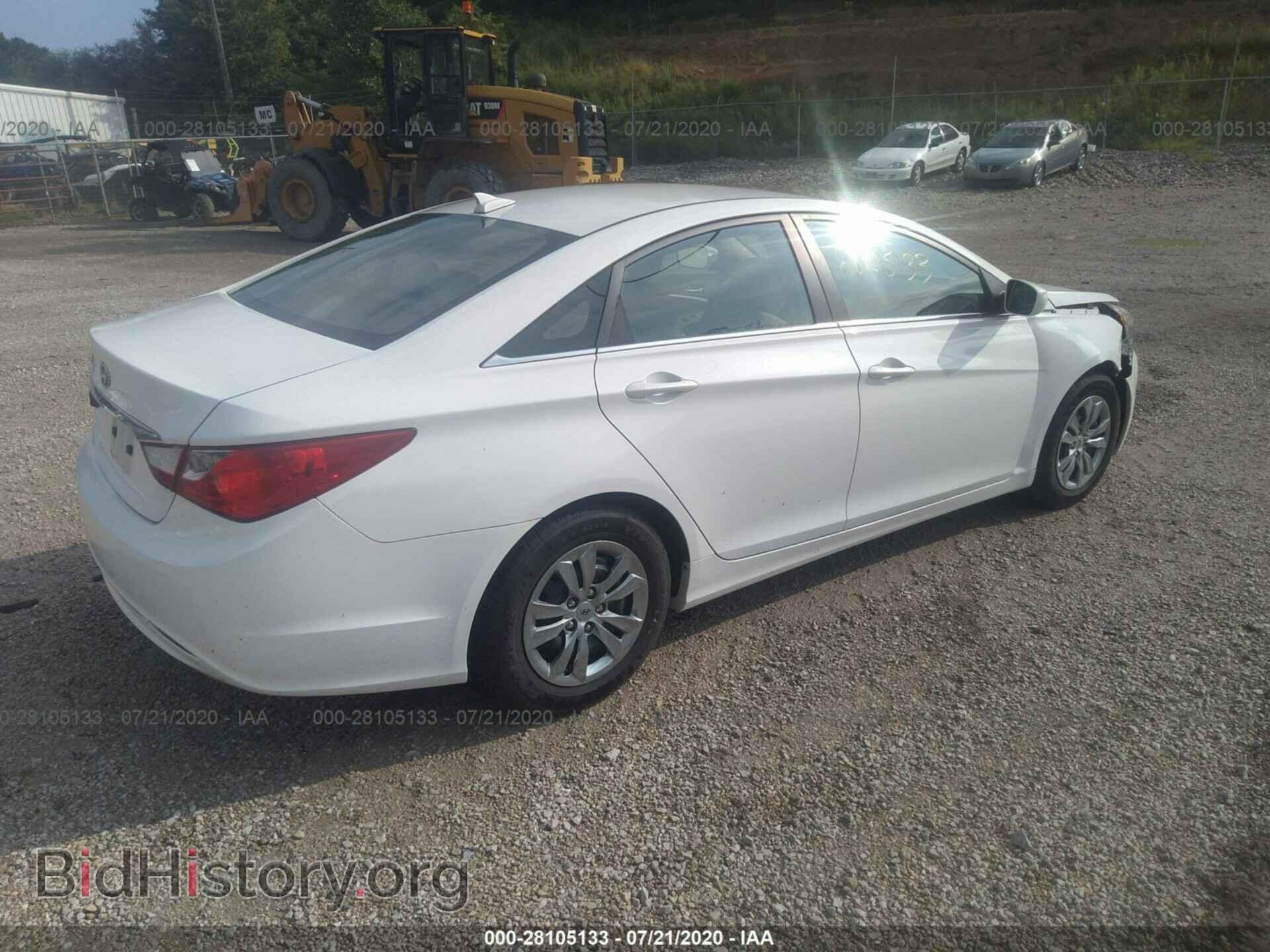 2012 HYUNDAI SONATA - VIN: 5NPEB4AC9CH387302 - Фото 4