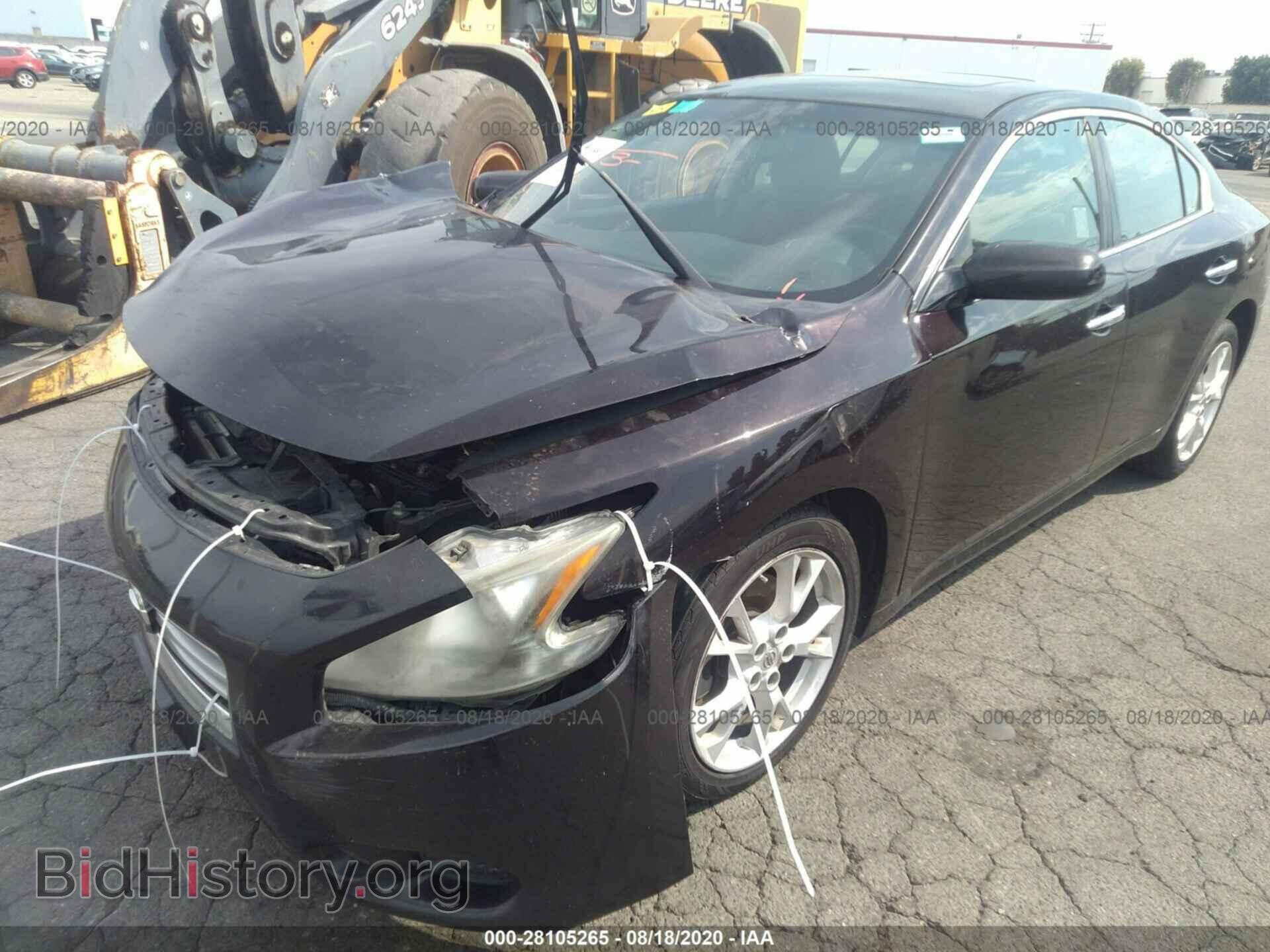 2013 NISSAN MAXIMA - VIN: 1N4AA5AP5DC803925 - Фото 2