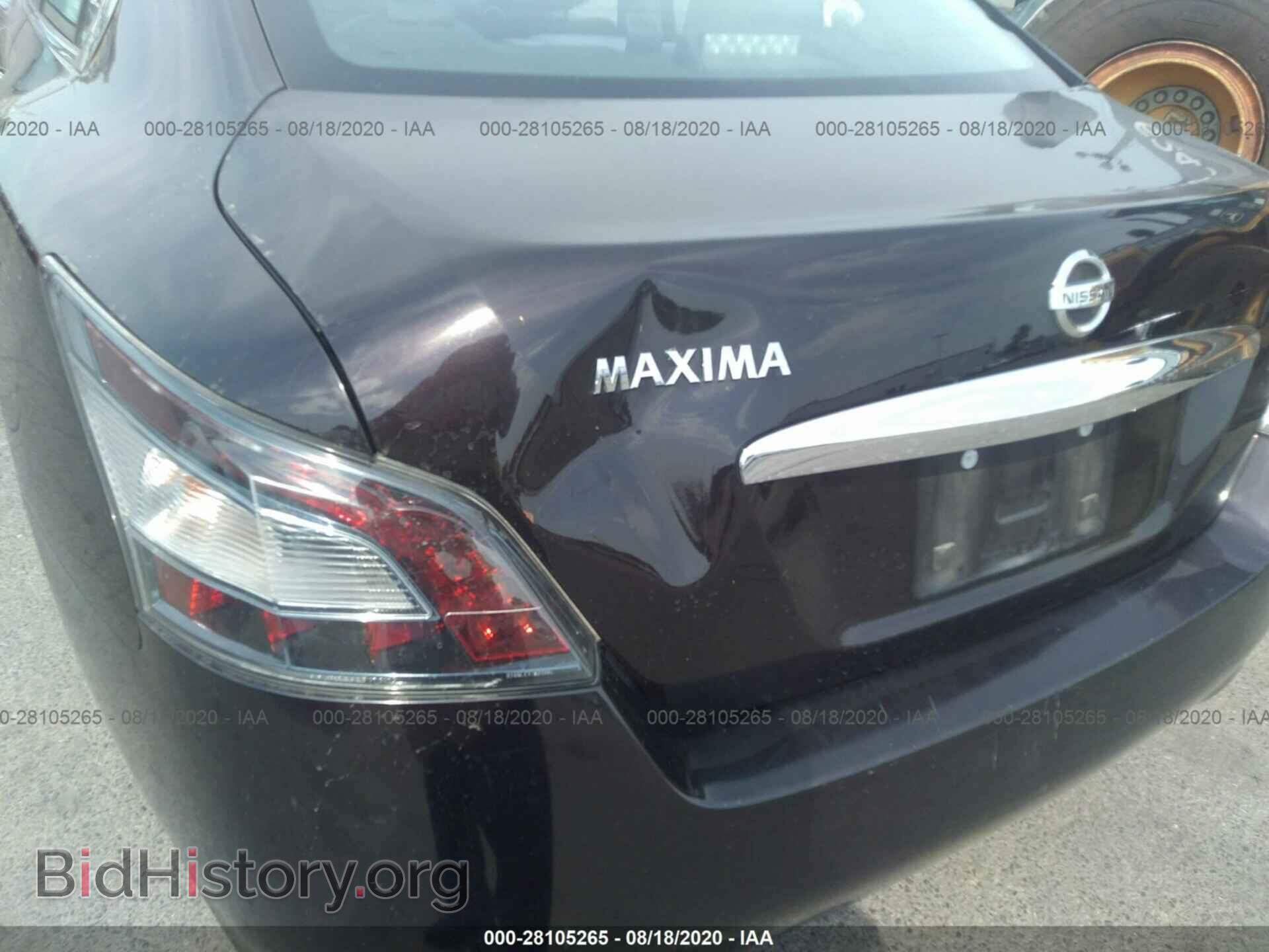 2013 NISSAN MAXIMA - VIN: 1N4AA5AP5DC803925 - Фото 6