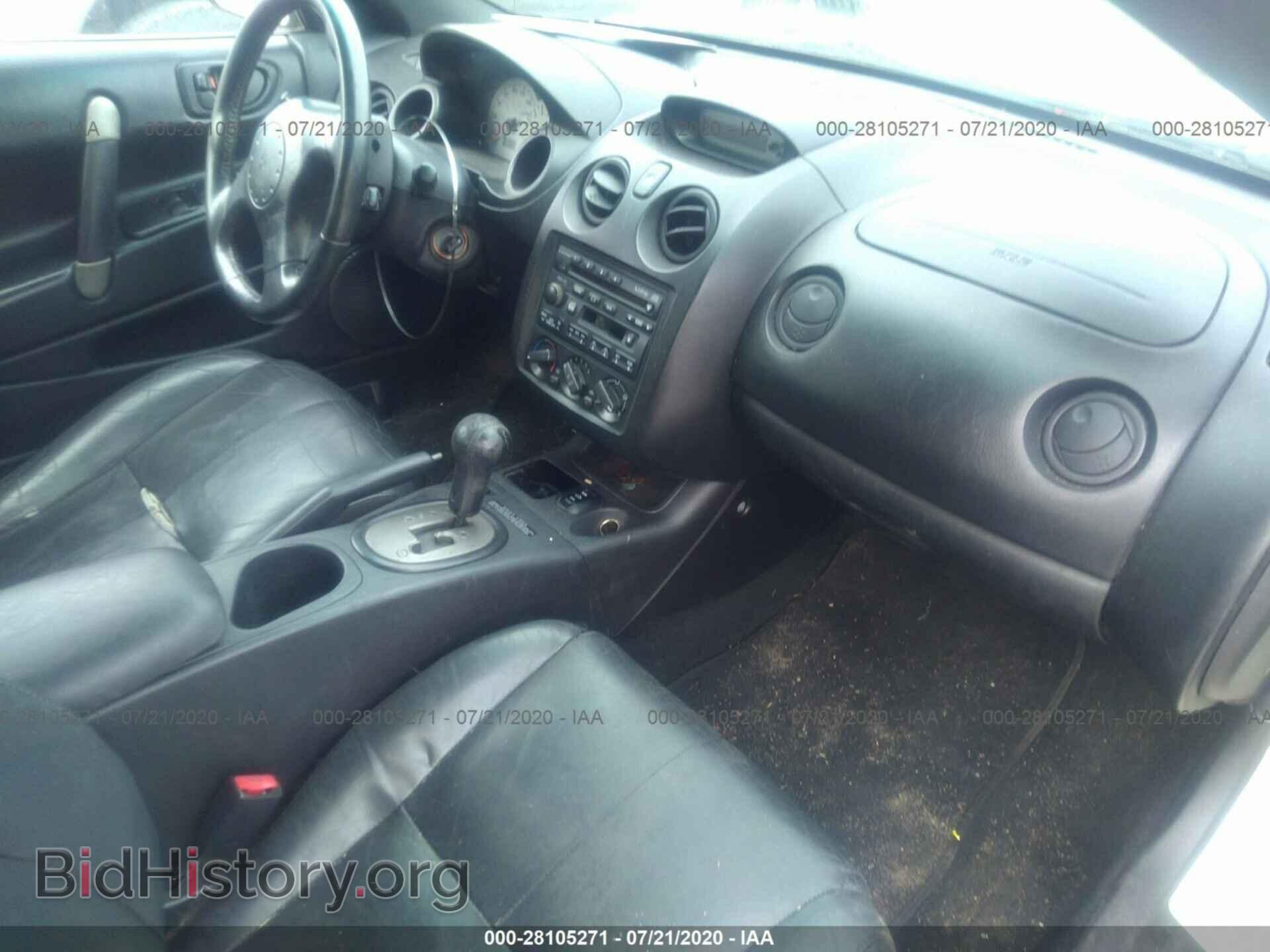 2001 MITSUBISHI ECLIPSE - VIN: 4A3AE85H71E132676 - Фото 5