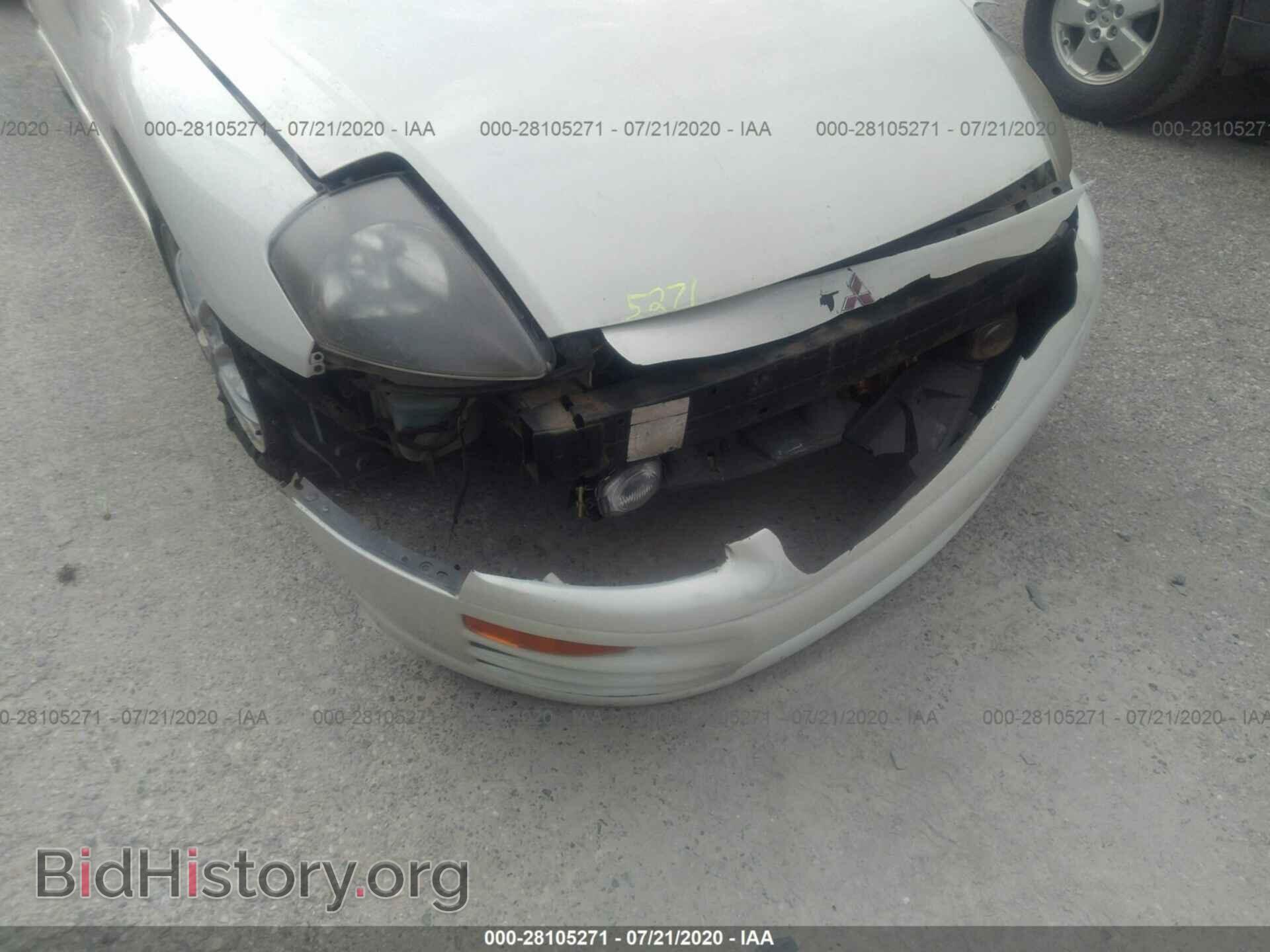 2001 MITSUBISHI ECLIPSE - VIN: 4A3AE85H71E132676 - Фото 6