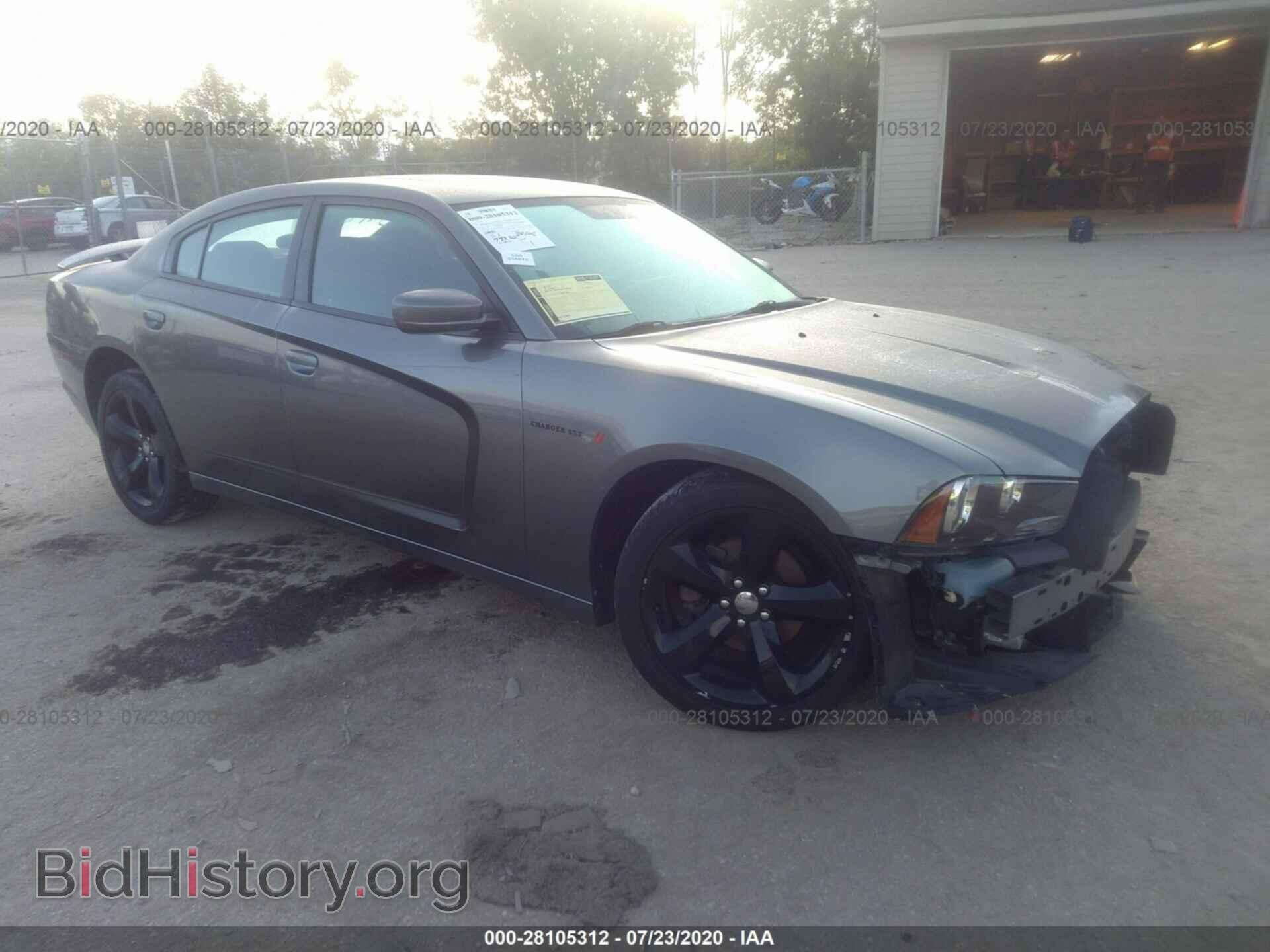 Photo 2C3CDXHG8CH239666 - DODGE CHARGER 2012
