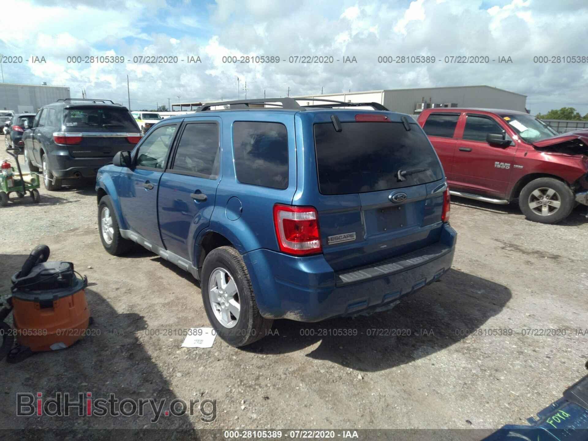 2009 FORD ESCAPE - VIN: 1FMCU02709KC80379 - Фото 3