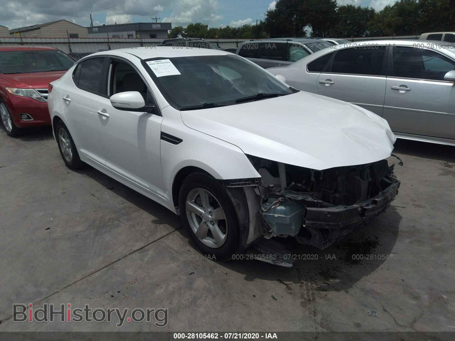 Фотография KNAGM4A79F5555124 - KIA OPTIMA 2015