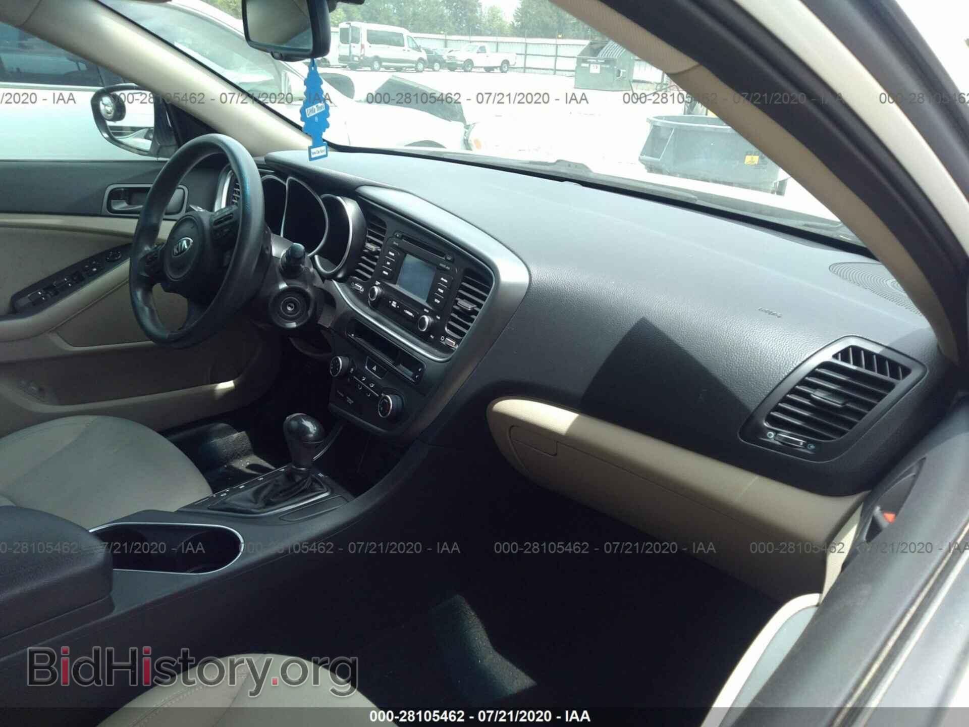2015 KIA OPTIMA - VIN: KNAGM4A79F5555124 - Photo 5