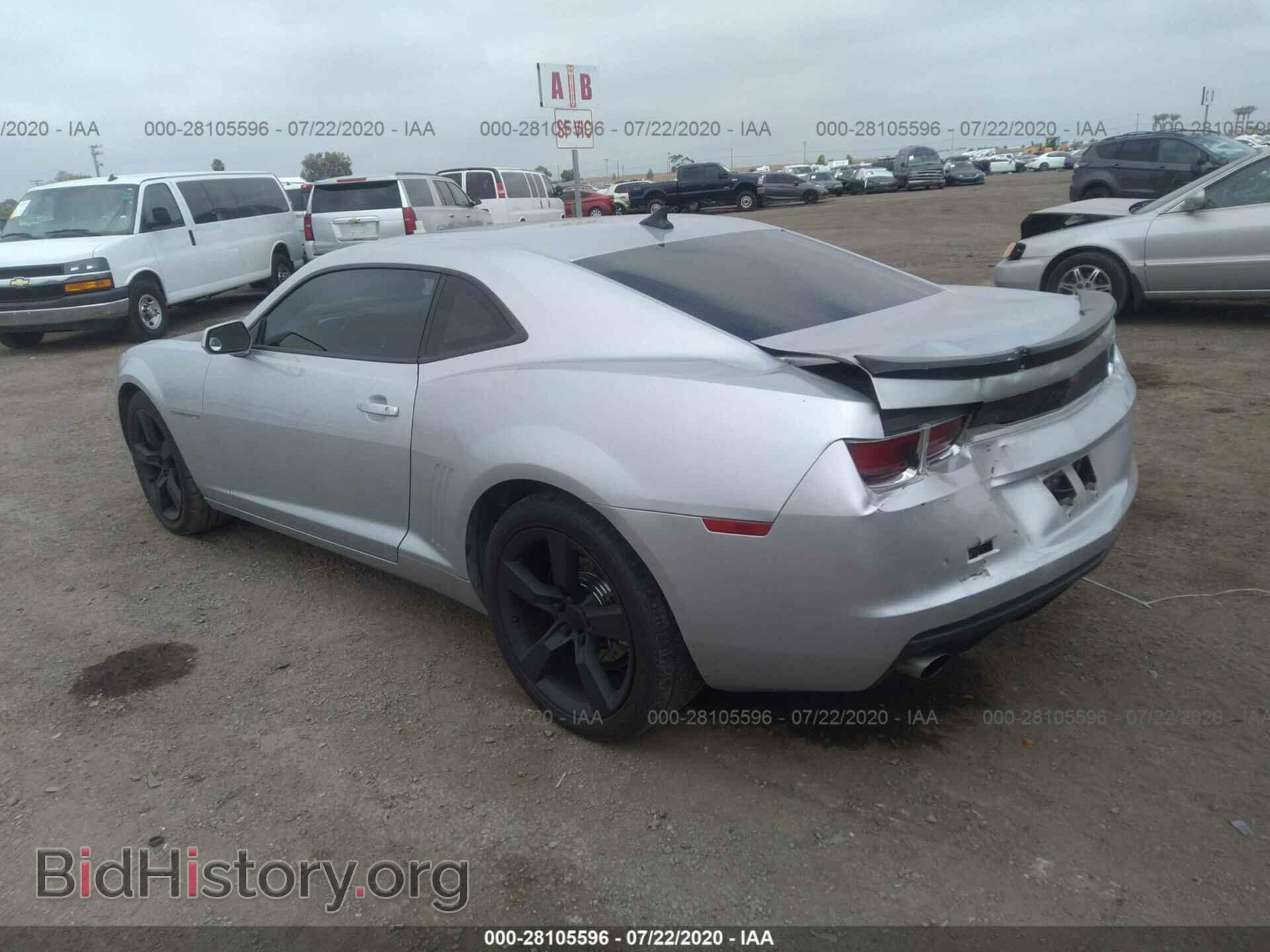 2011 CHEVROLET CAMARO - VIN: 2G1FC1ED8B9137563 - Фото 3