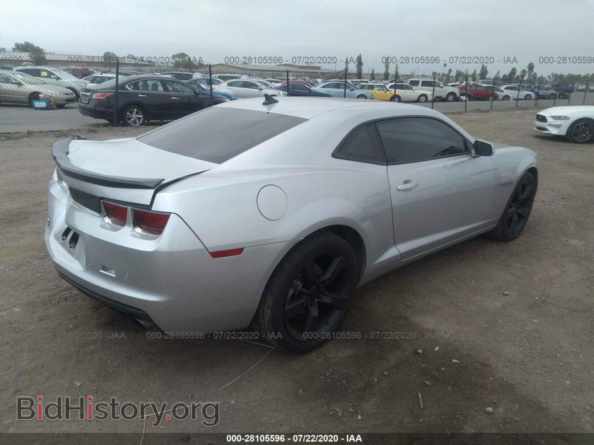 2011 CHEVROLET CAMARO - VIN: 2G1FC1ED8B9137563 - Фото 4