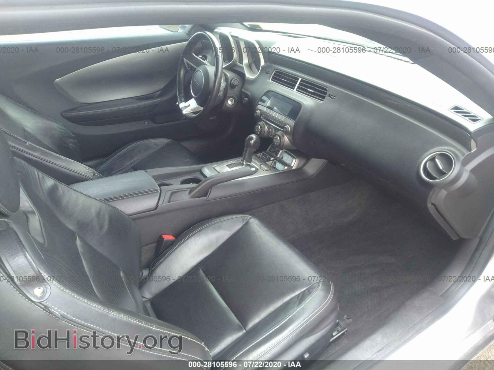 2011 CHEVROLET CAMARO - VIN: 2G1FC1ED8B9137563 - Фото 5