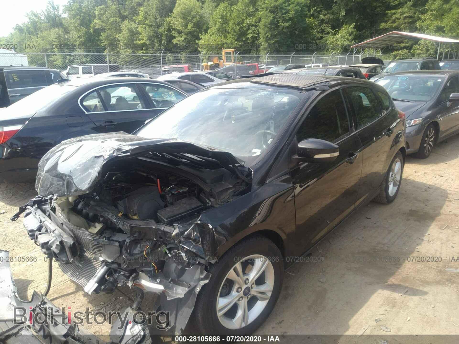 2014 FORD FOCUS - VIN: 1FADP3K28EL457129 - Фото 2