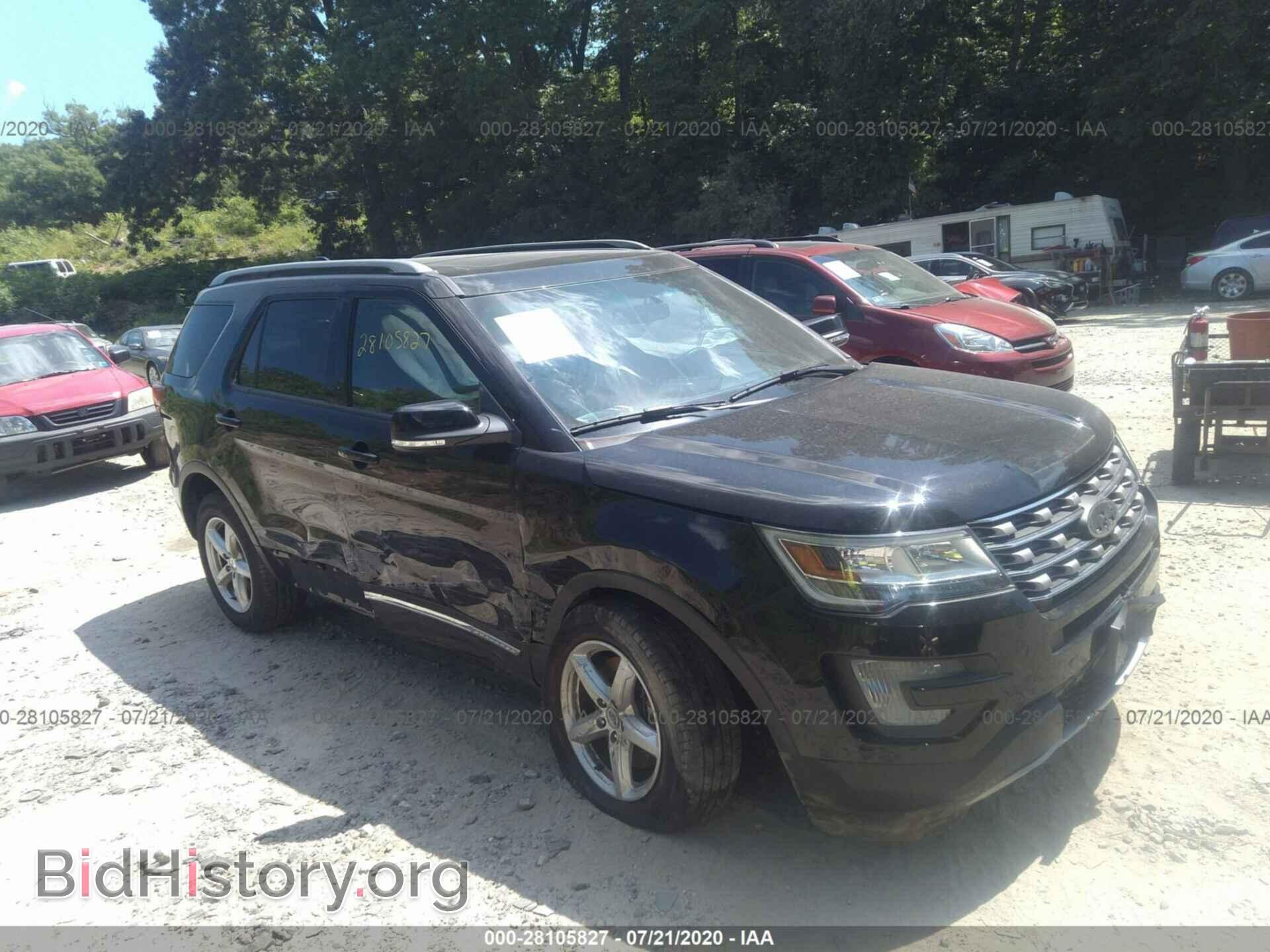 Photo 1FM5K8D80GGD19099 - FORD EXPLORER 2016
