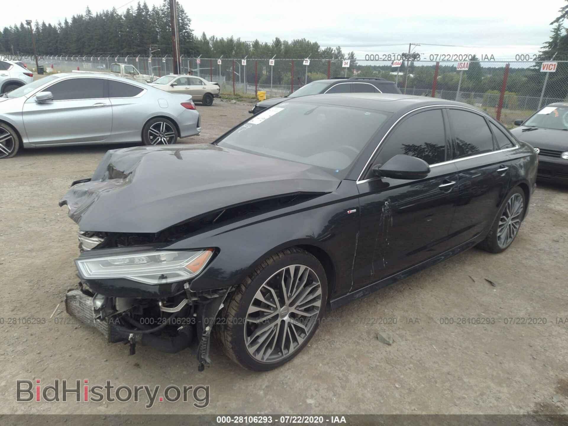 2016 AUDI A6 - VIN: WAUGFAFCXGN063492 - Фото 2