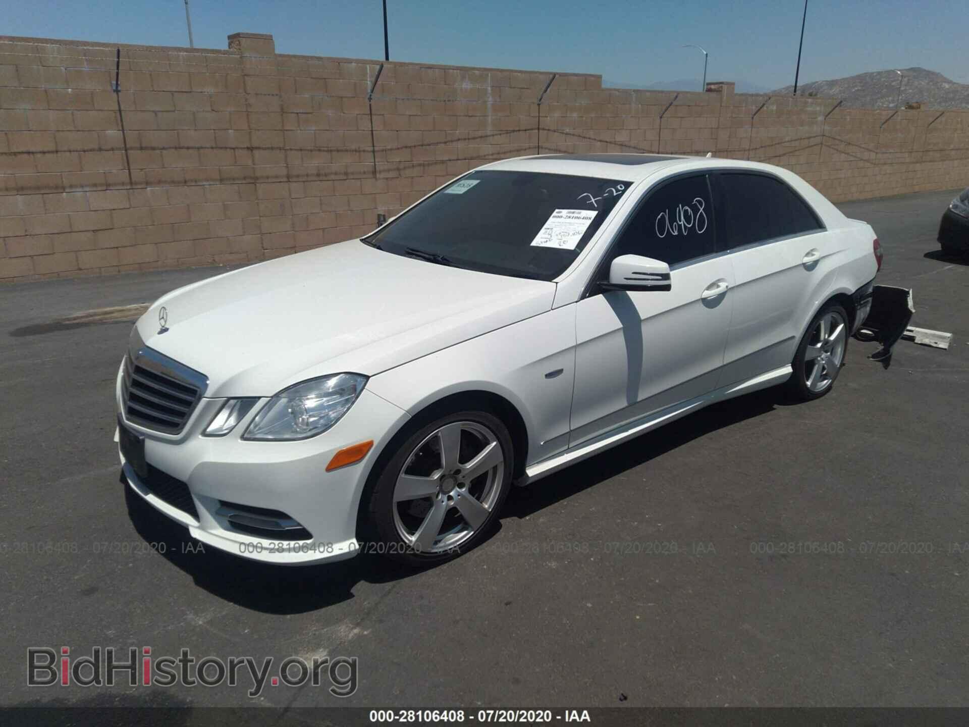 2012 MERCEDES-BENZ E-CLASS - VIN: WDDHF5KB3CA612968 - Фото 2