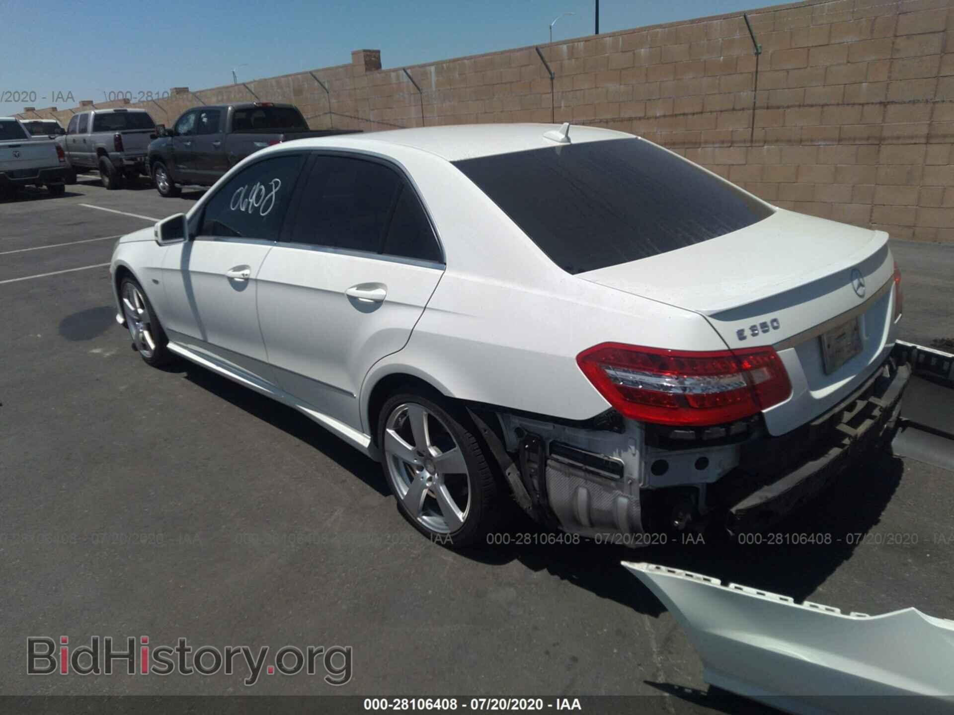 2012 MERCEDES-BENZ E-CLASS - VIN: WDDHF5KB3CA612968 - Фото 3