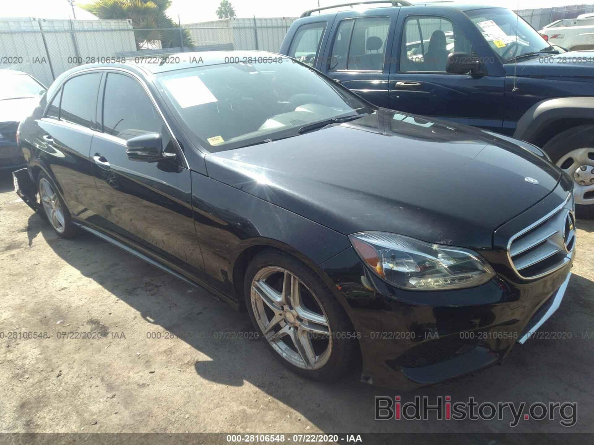 Photo WDDHF5KBXEA792386 - MERCEDES-BENZ E-CLASS 2014