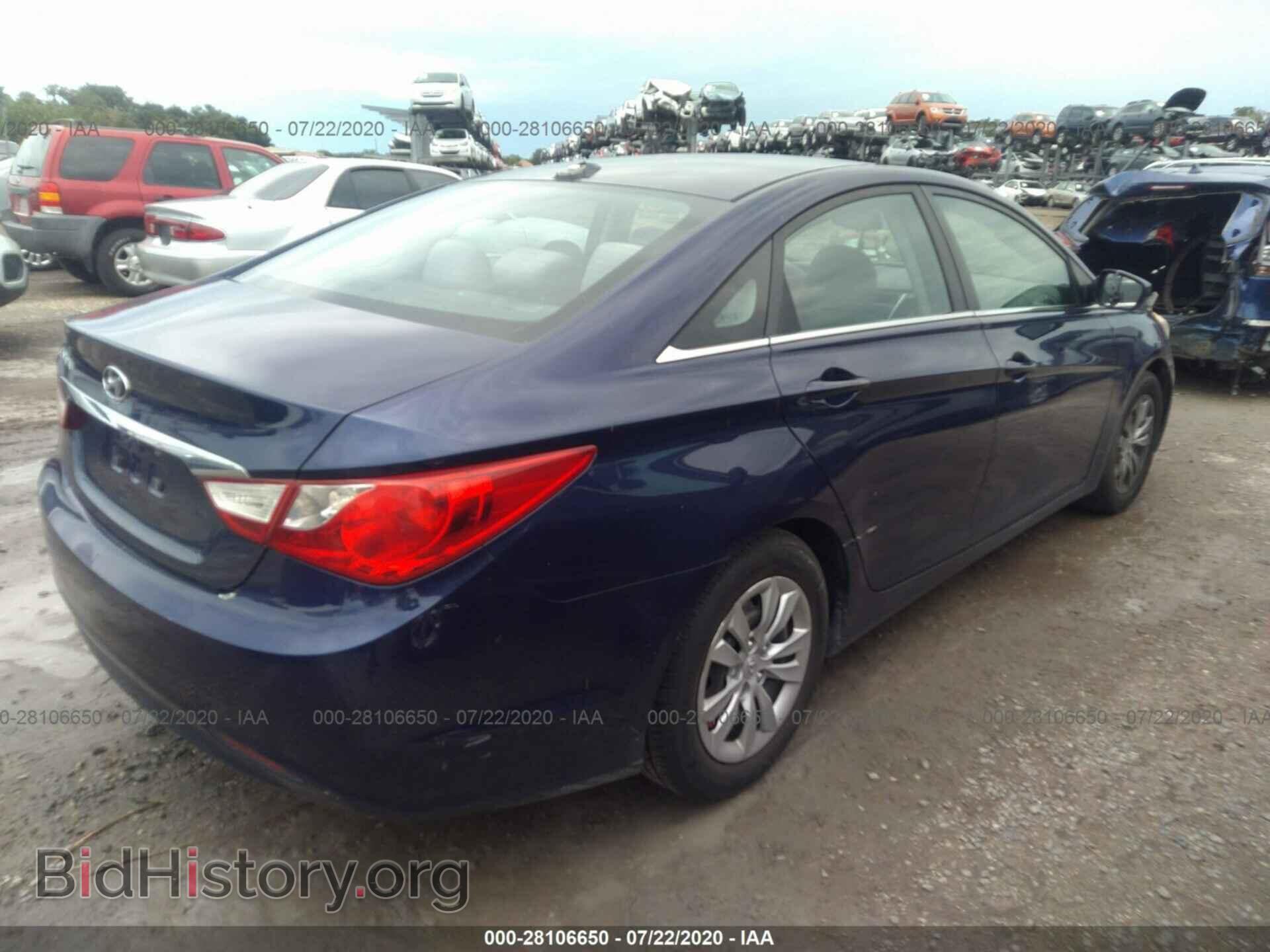 2012 HYUNDAI SONATA - VIN: 5NPEB4AC4CH484844 - Фото 4