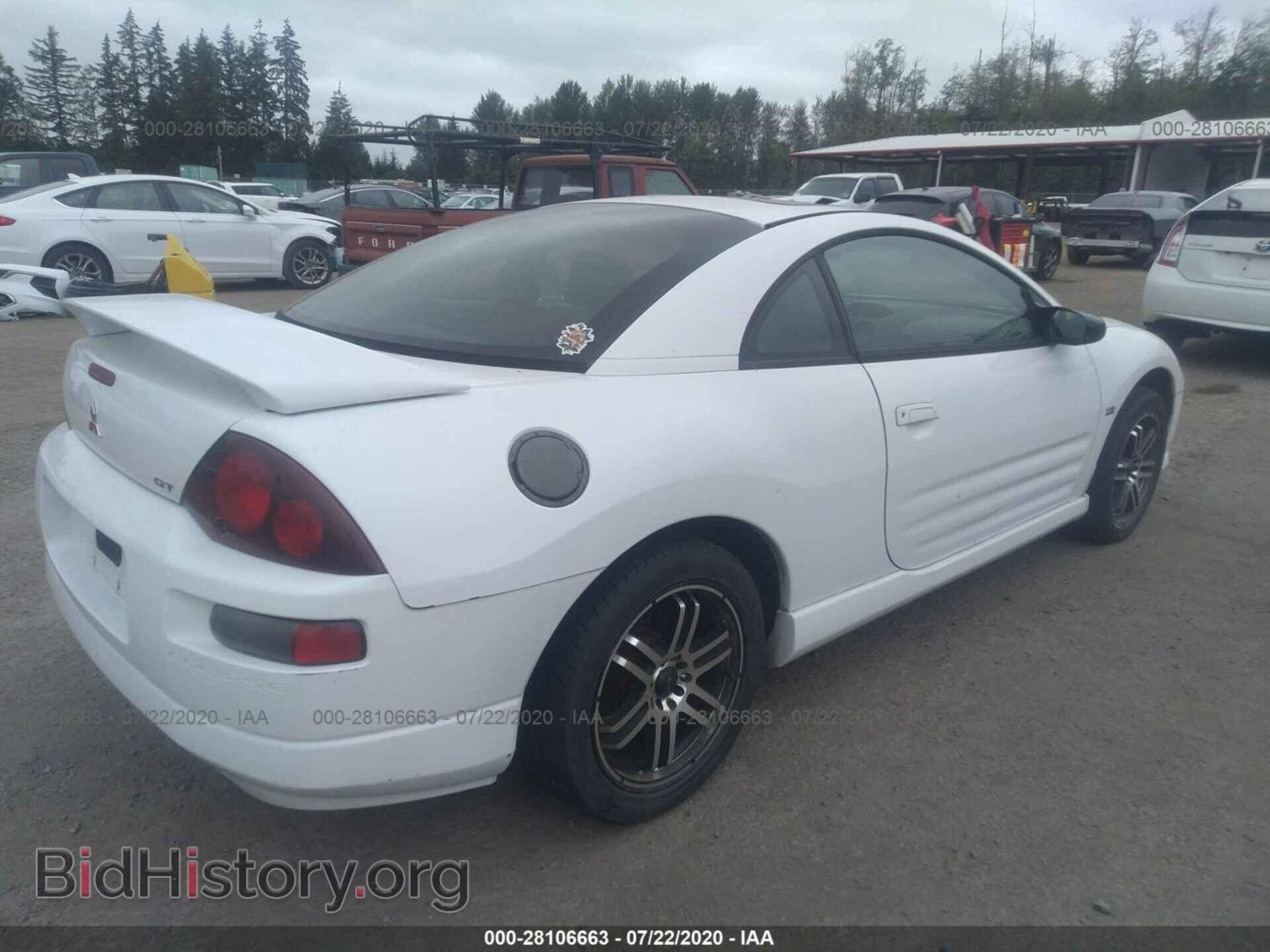 2000 MITSUBISHI ECLIPSE - VIN: 4A3AC84L1YE119802 - Фото 4