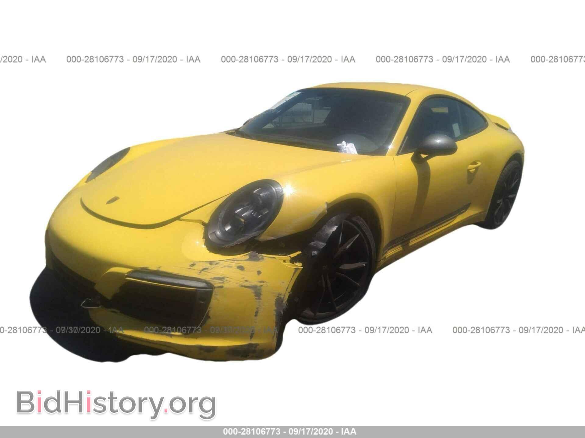 2018 PORSCHE 911 - VIN: WP0AA2A98JS105904 - Фото 2