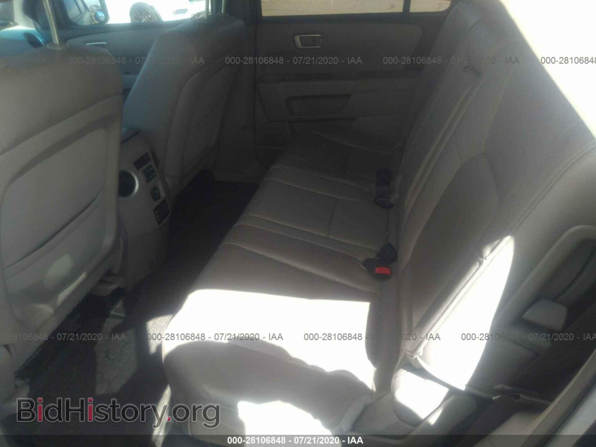 2013 HONDA PILOT - VIN: 5FNYF3H91DB004717 - Фото 8