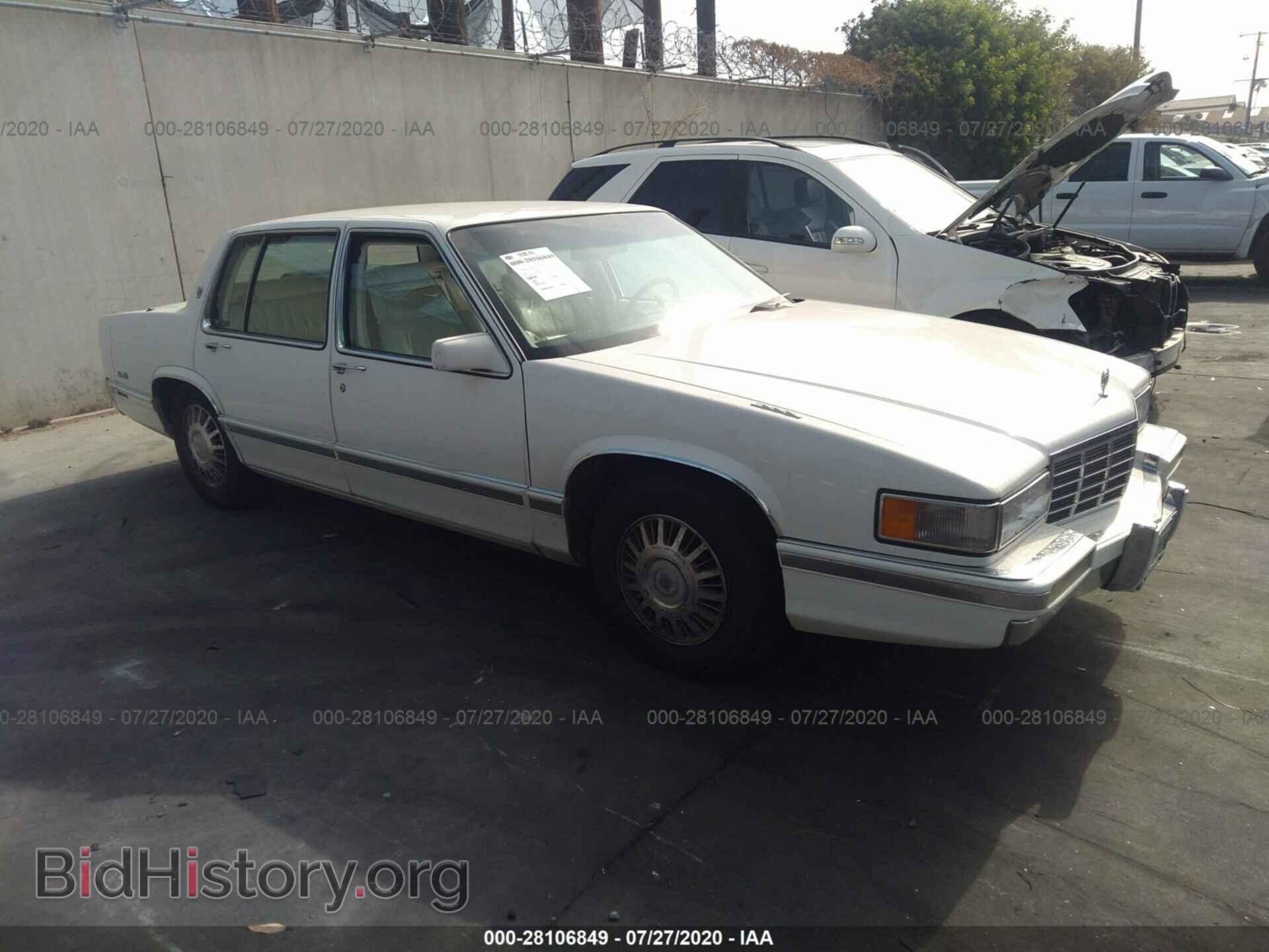 Photo 1G6CD53B4N4268970 - CADILLAC DEVILLE 1992