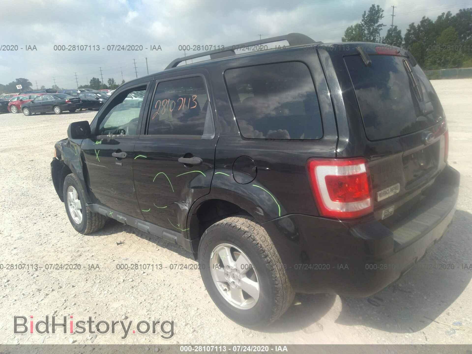2011 FORD ESCAPE - VIN: 1FMCU0D72BKB36478 - Фото 3