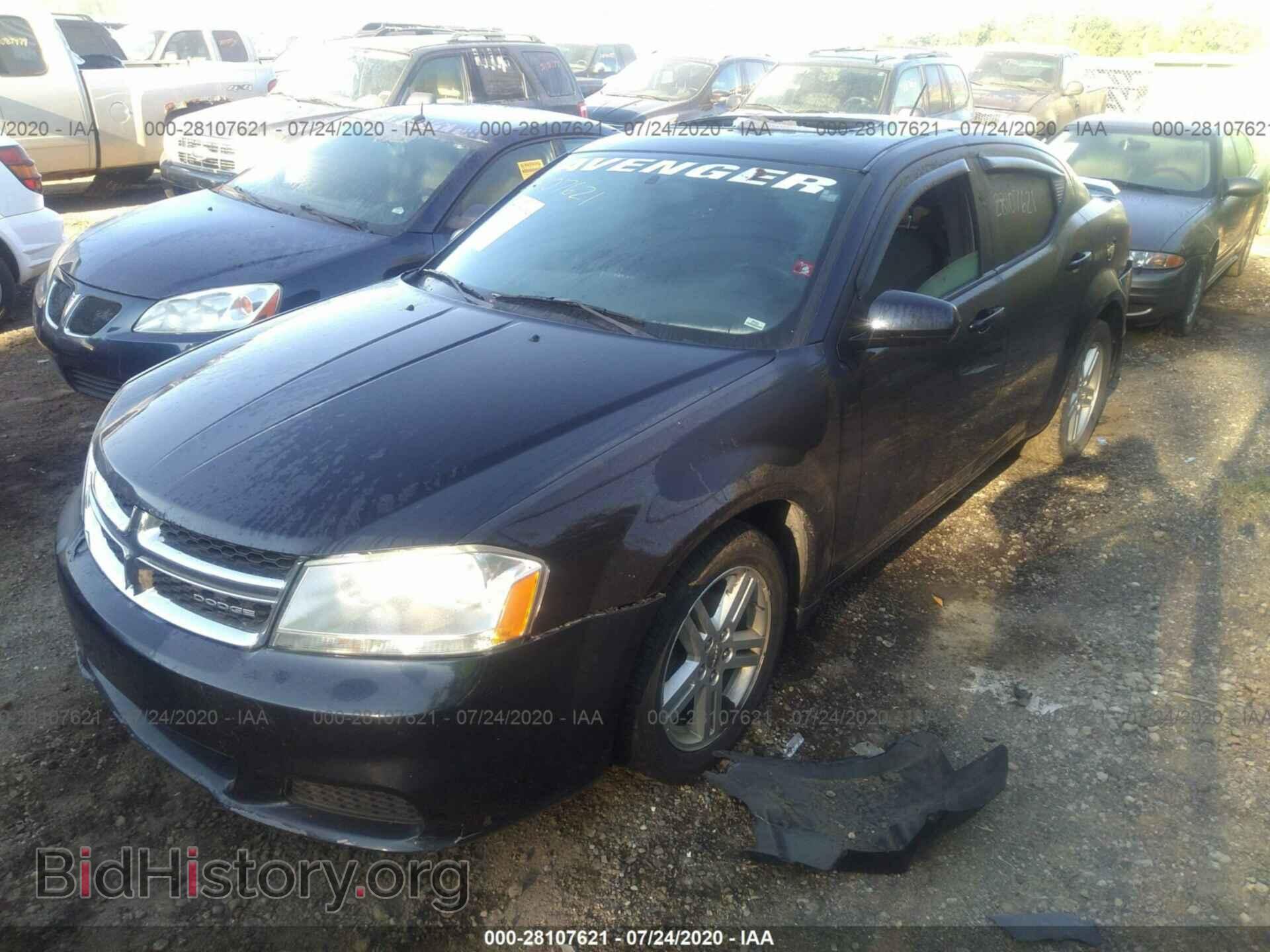2011 DODGE AVENGER - VIN: 1B3BD1FB1BN573217 - Фото 2