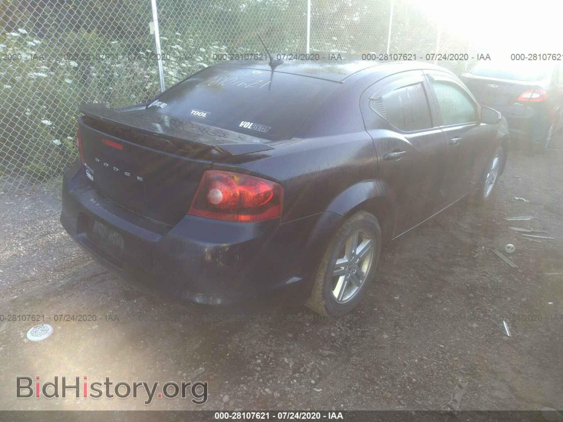 2011 DODGE AVENGER - VIN: 1B3BD1FB1BN573217 - Фото 4