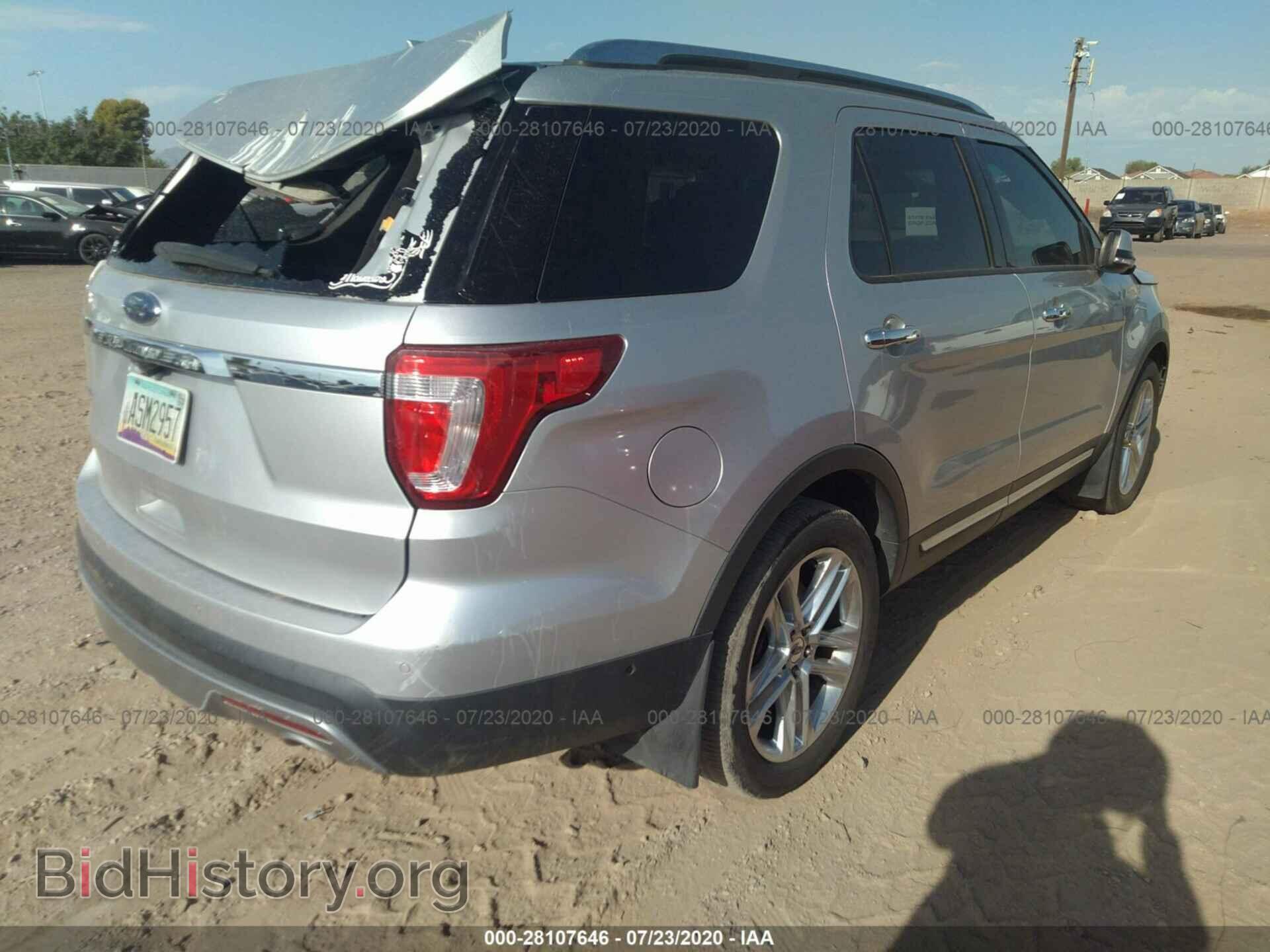 2016 FORD EXPLORER - VIN: 1FM5K7F80GGD03184 - Фото 4