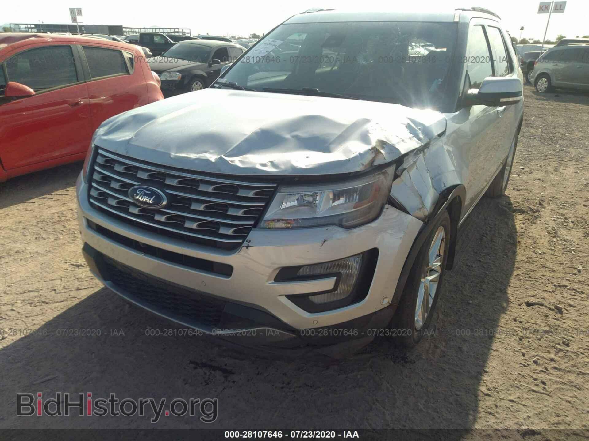 2016 FORD EXPLORER - VIN: 1FM5K7F80GGD03184 - Фото 6