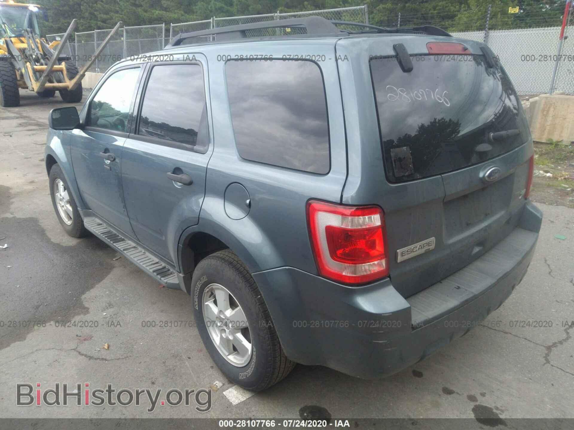 2011 FORD ESCAPE - VIN: 1FMCU9DG4BKC35386 - Фото 3