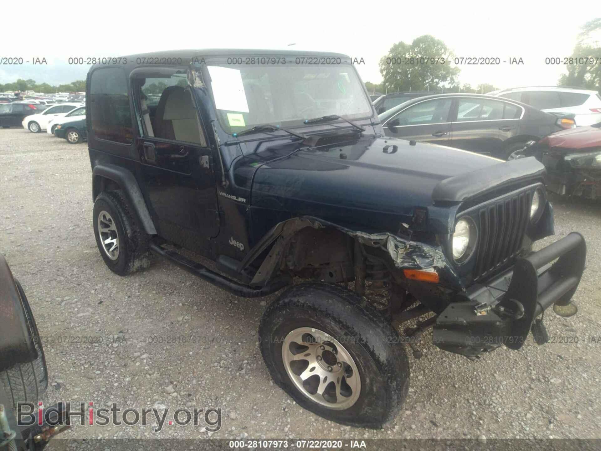 Фотография 1J4FA29P5YP746184 - JEEP WRANGLER 2000