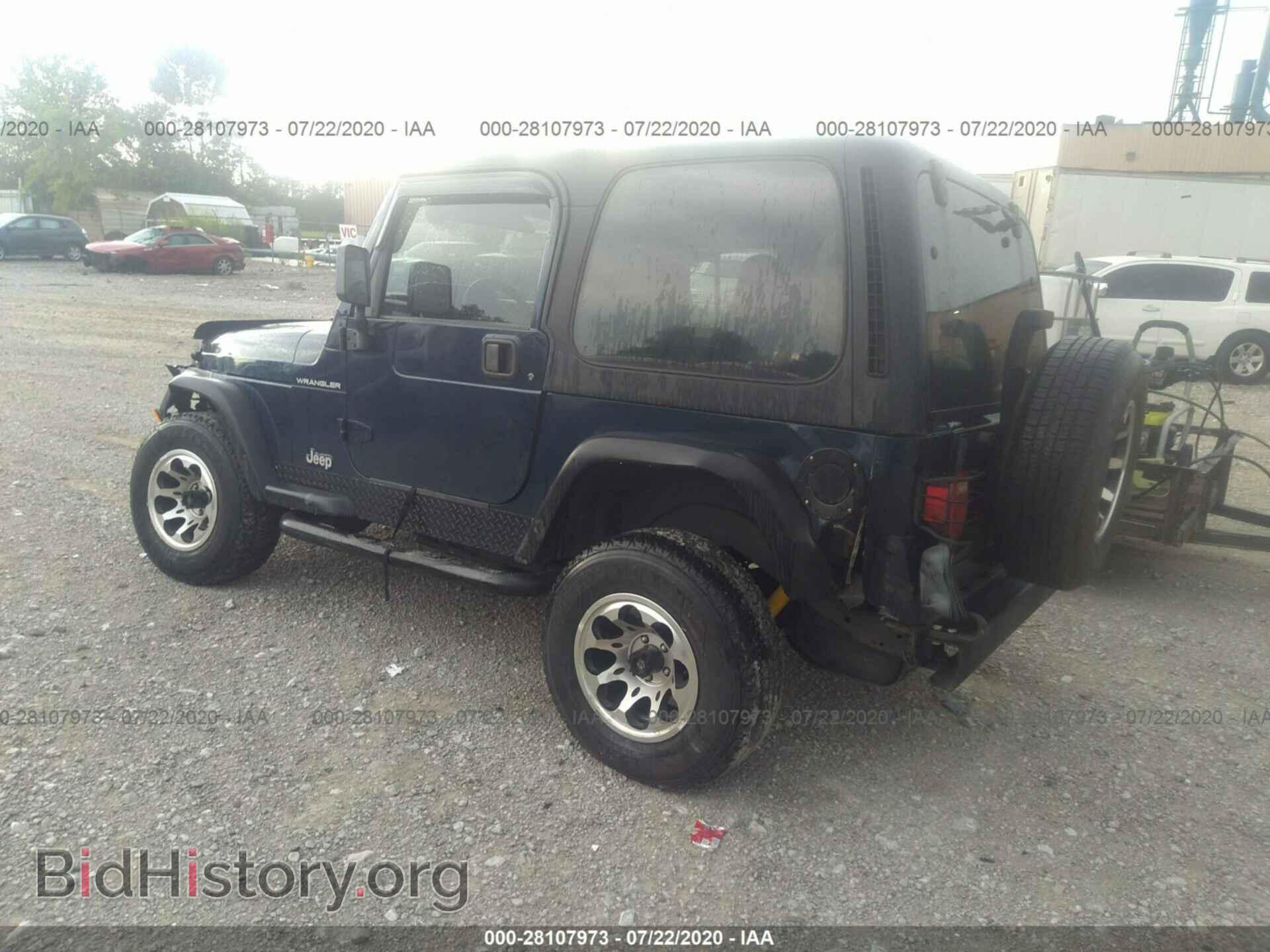 2000 JEEP WRANGLER - VIN: 1J4FA29P5YP746184 - Фото 3