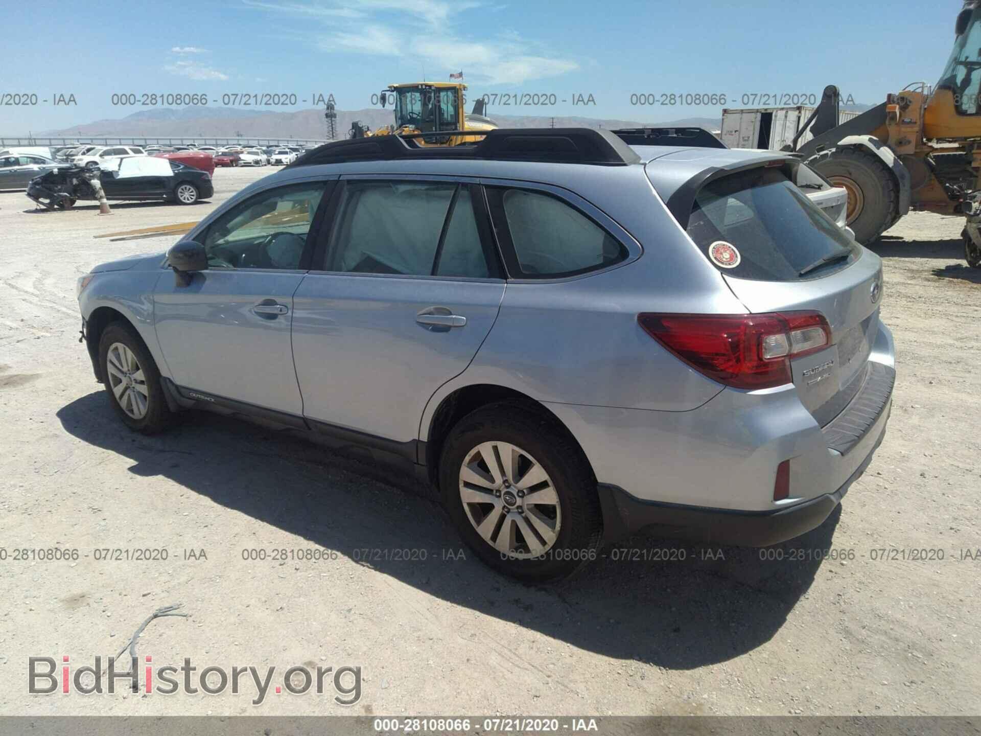 2017 SUBARU OUTBACK - VIN: 4S4BSAAC7H3298330 - Фото 3