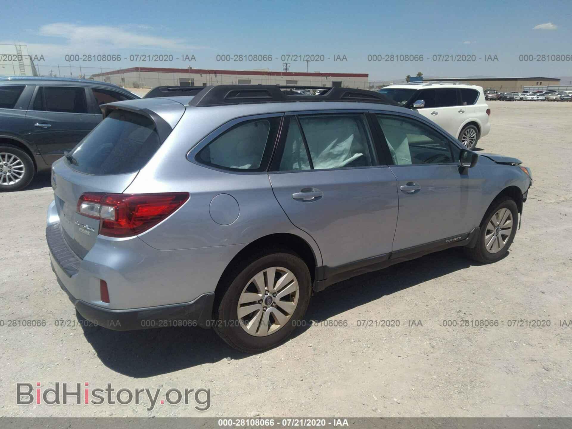 2017 SUBARU OUTBACK - VIN: 4S4BSAAC7H3298330 - Фото 4