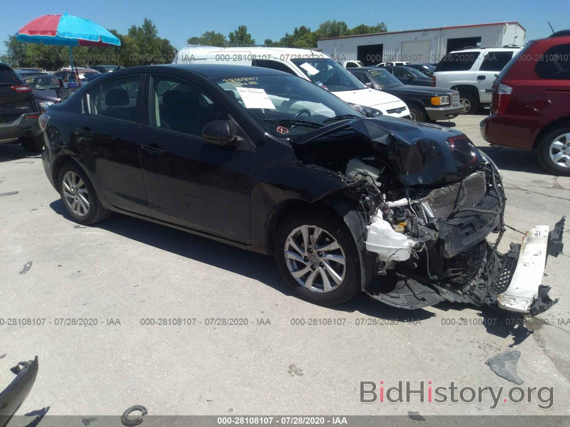 Photo JM1BL1V71C1589456 - MAZDA MAZDA3 2012