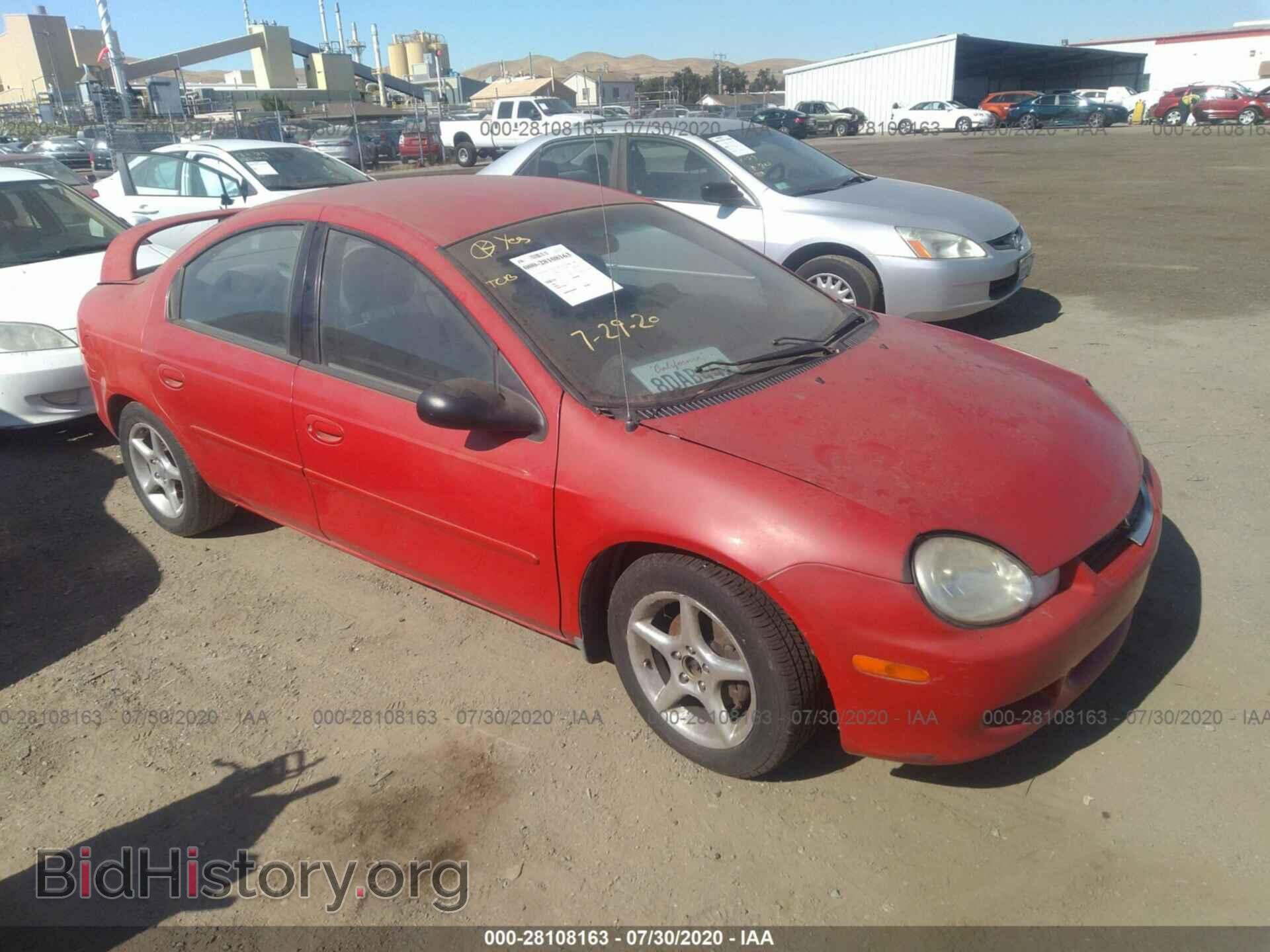 Photo 1B3ES26C52D559828 - DODGE NEON 2002