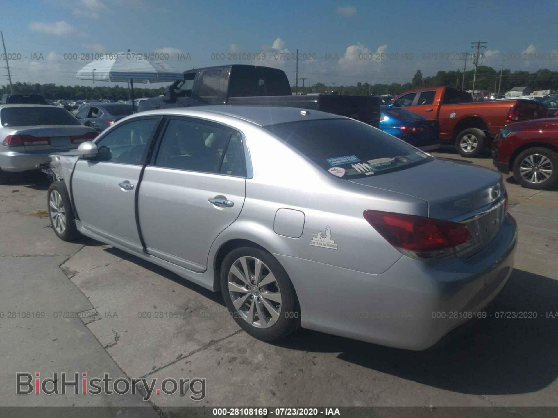 2011 TOYOTA AVALON - VIN: 4T1BK3DB2BU431477 - Фото 3