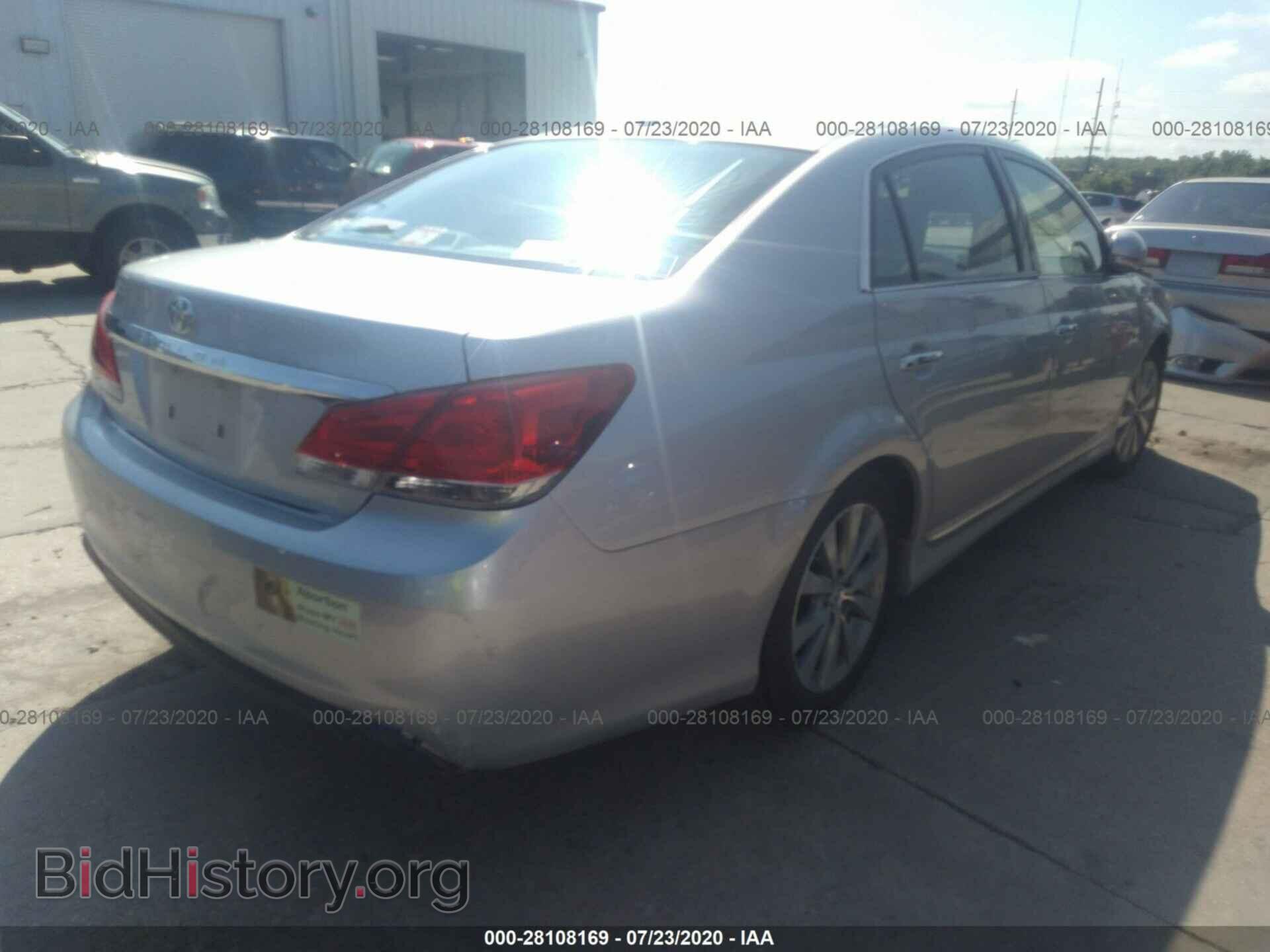 2011 TOYOTA AVALON - VIN: 4T1BK3DB2BU431477 - Фото 4