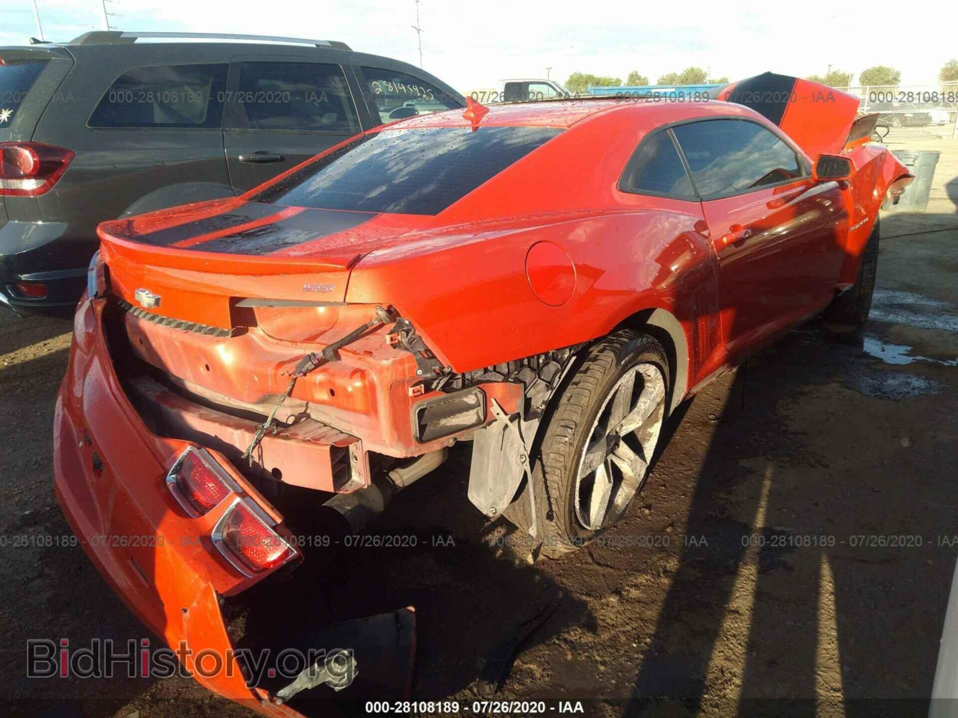 2012 CHEVROLET CAMARO - VIN: 2G1FT1EW2C9125539 - Фото 4