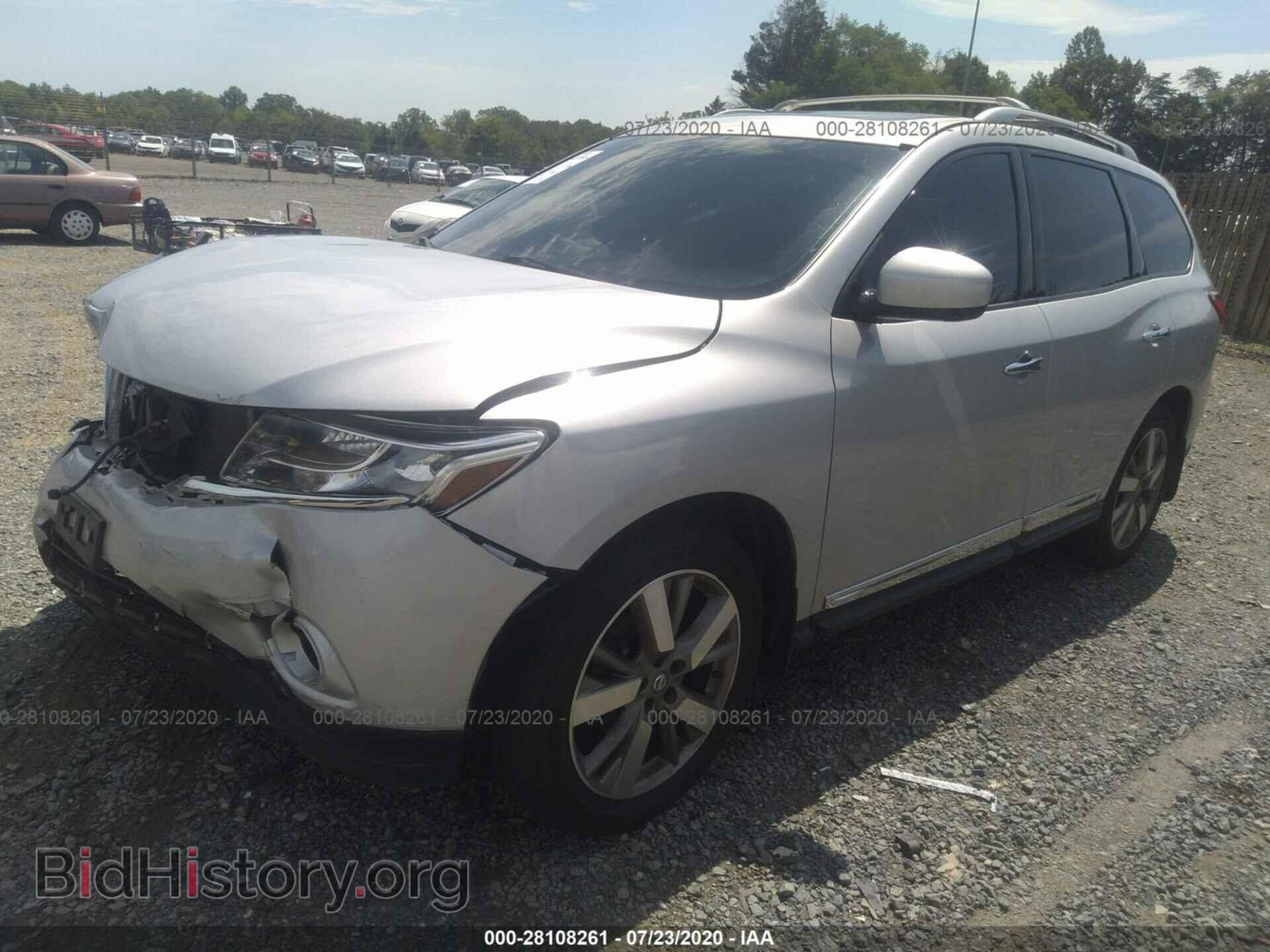 2014 NISSAN PATHFINDER - VIN: 5N1AR2MM9EC707960 - Фото 2