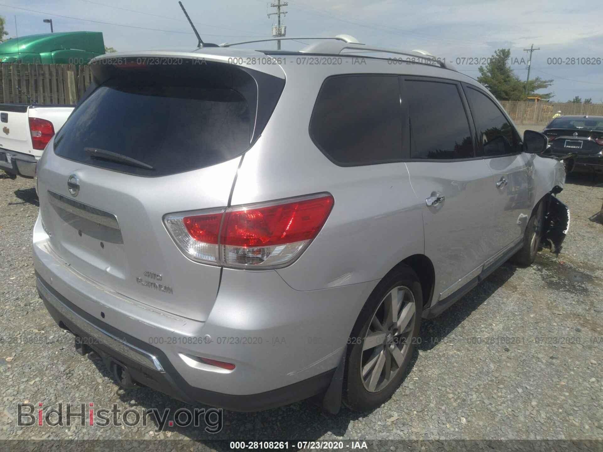 2014 NISSAN PATHFINDER - VIN: 5N1AR2MM9EC707960 - Фото 4
