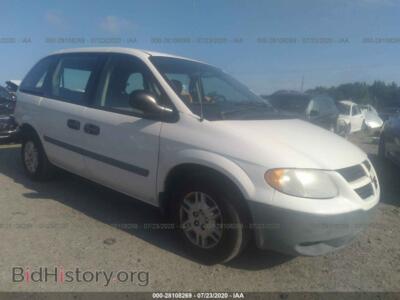 2007 Dodge CARAVAN SE, белый — VIN 1D4GP25E97B246606, IAAI