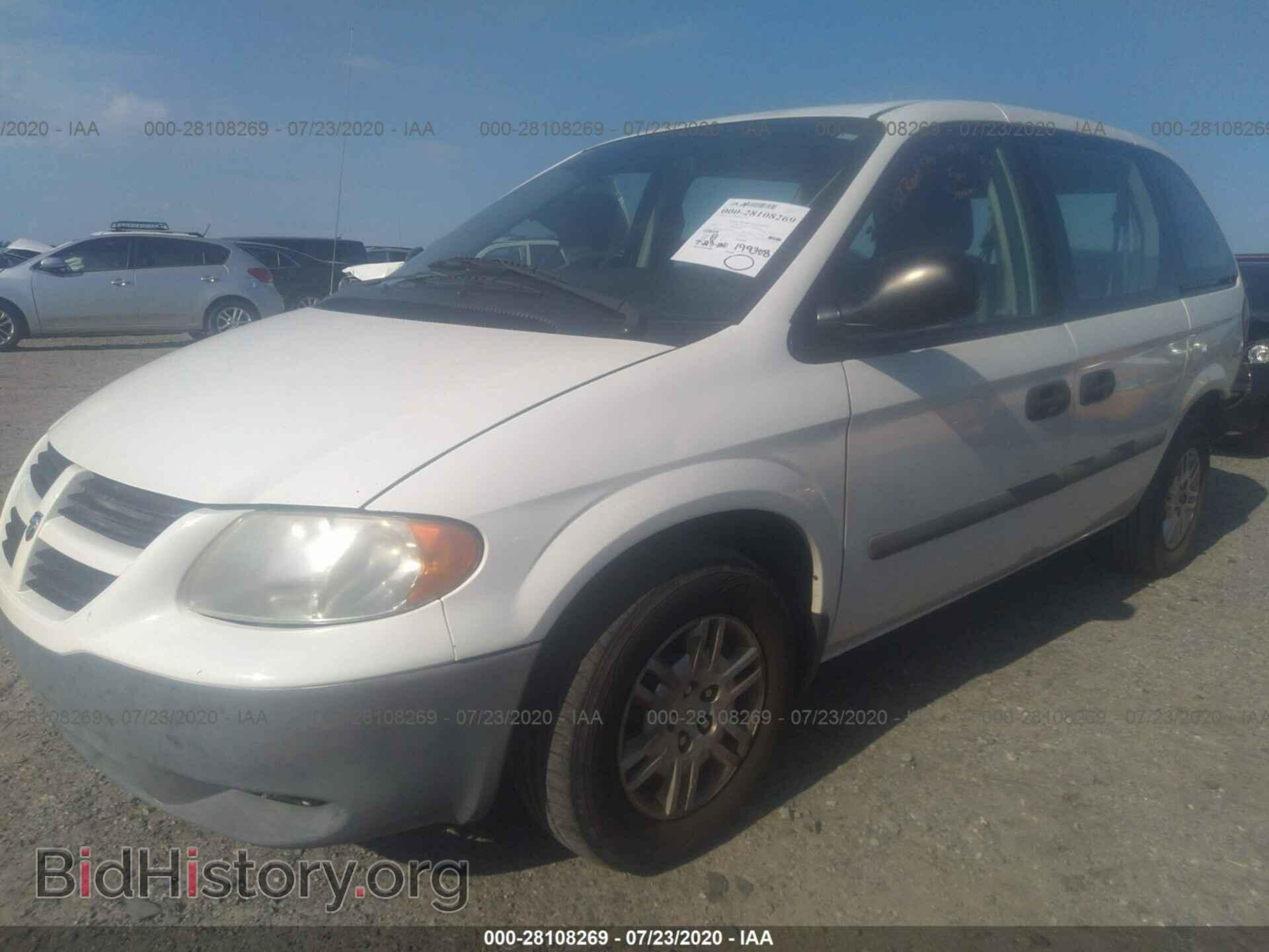 2007 DODGE CARAVAN - VIN: 1D4GP25E97B246606 - Фото 2